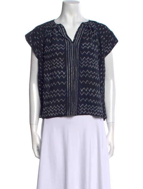 Ulla Johnson Silk Printed Blouse