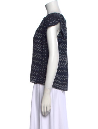 Ulla Johnson Silk Printed Blouse