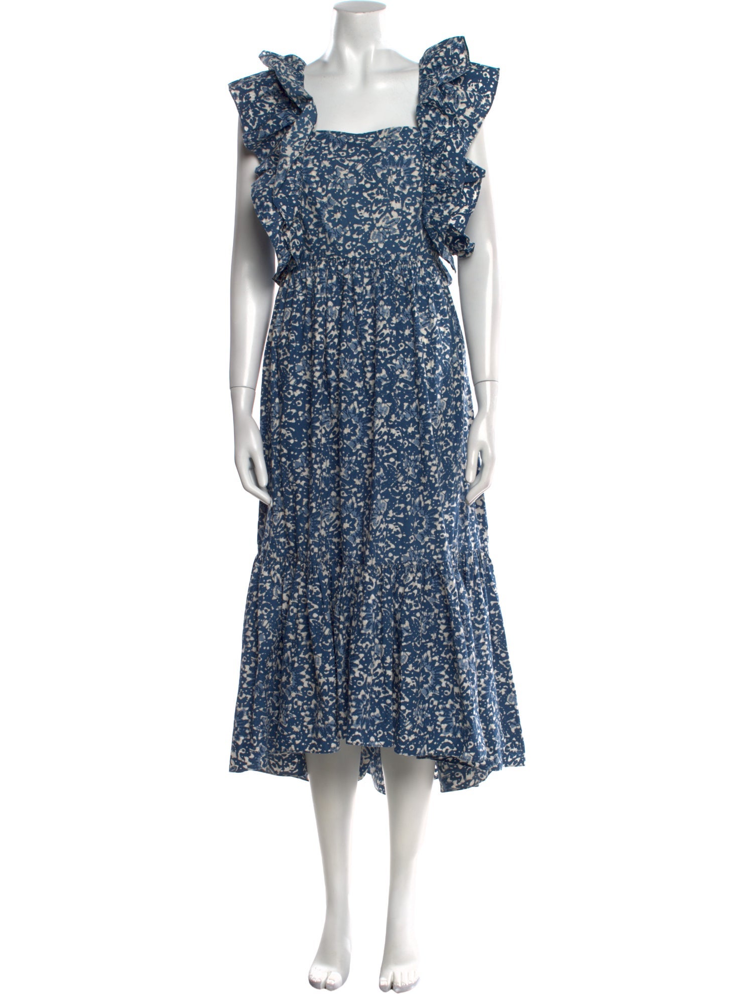 Ulla Johnson Floral Print Long Dress