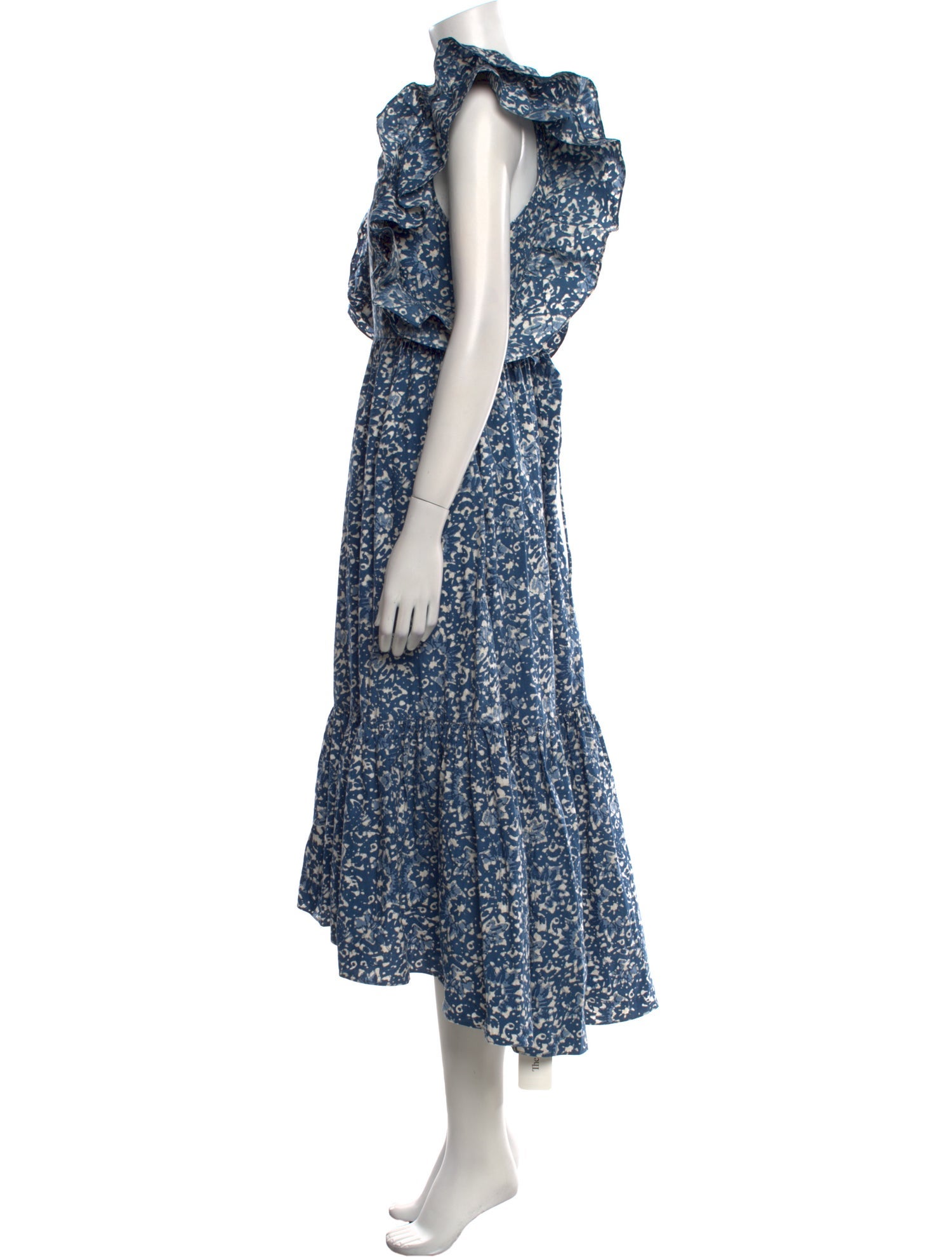 Ulla Johnson Floral Print Long Dress