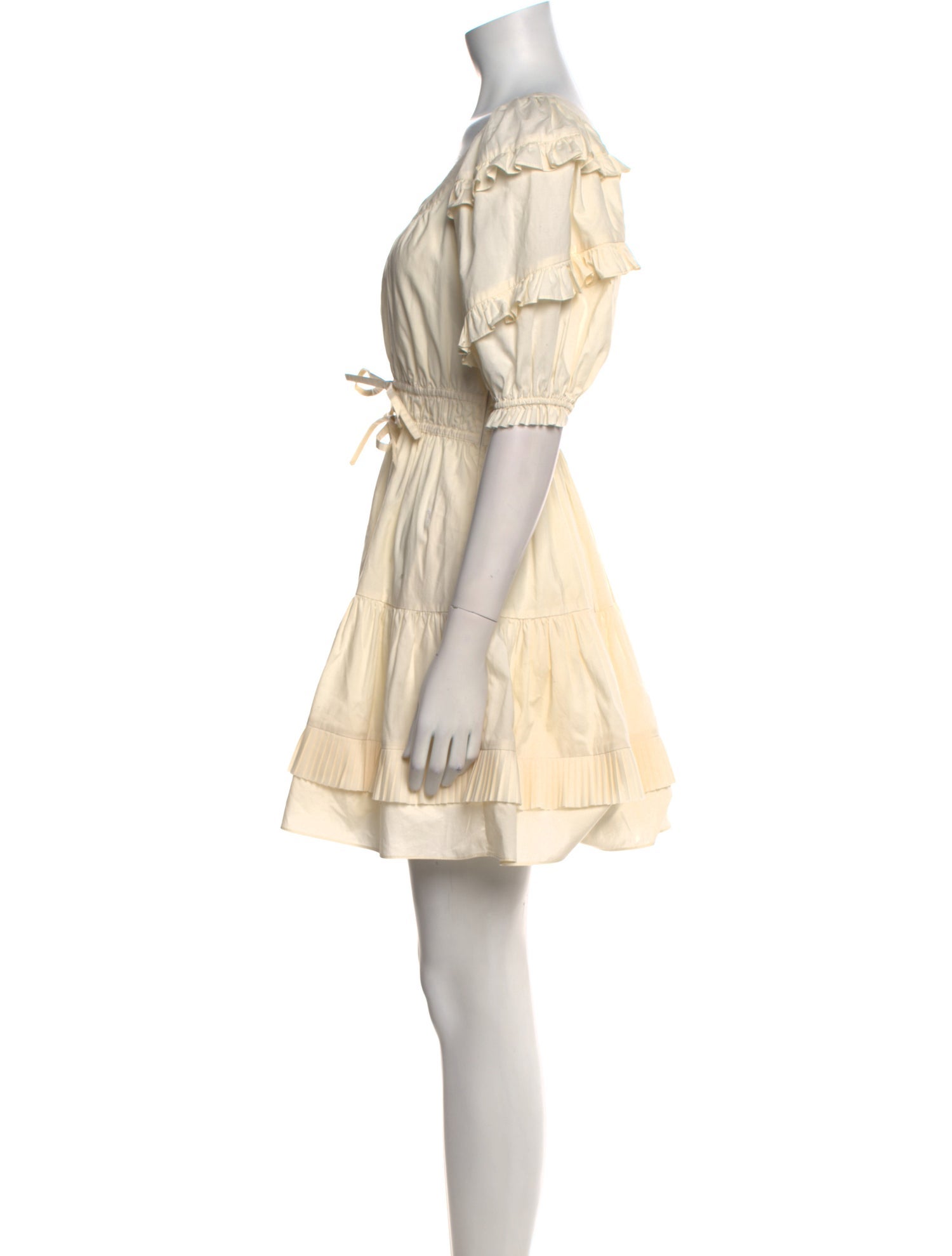 Ulla Johnson Scoop Neck Mini Dress