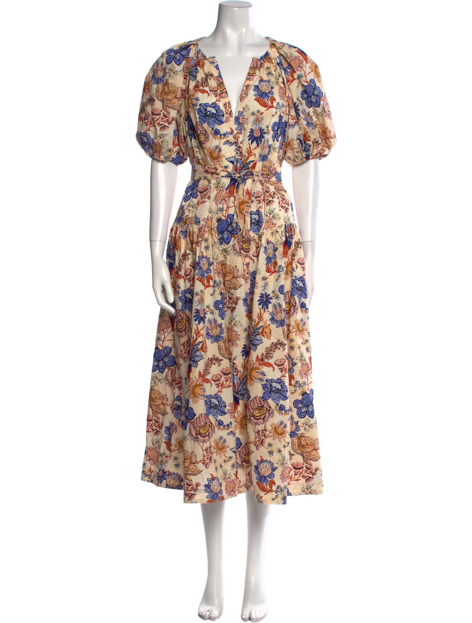 Ulla Johnson Floral Print Long Dress