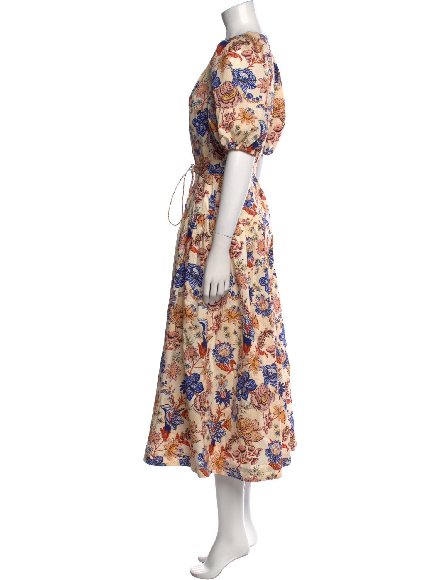 Ulla Johnson Floral Print Long Dress