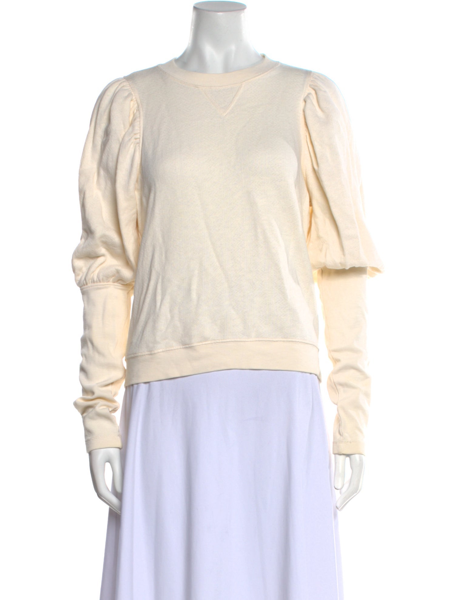 Ulla Johnson Crew Neck Long Sleeve Sweatshirt
