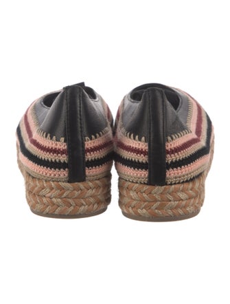 Ulla Johnson Leather Printed Espadrilles