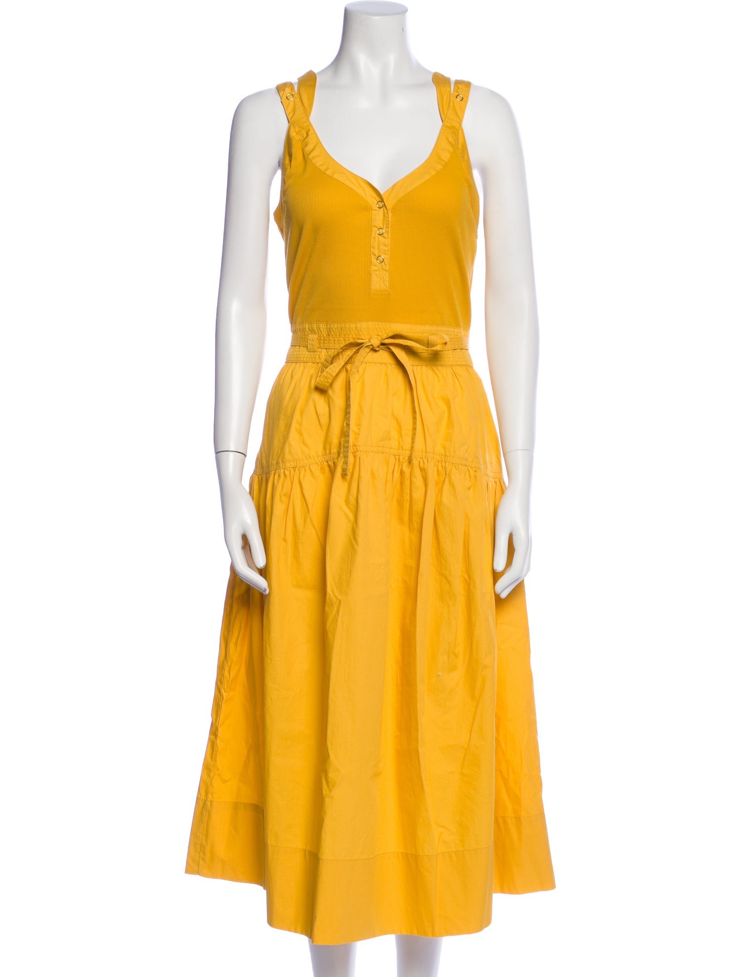 Ulla Johnson V-Neck Long Dress
