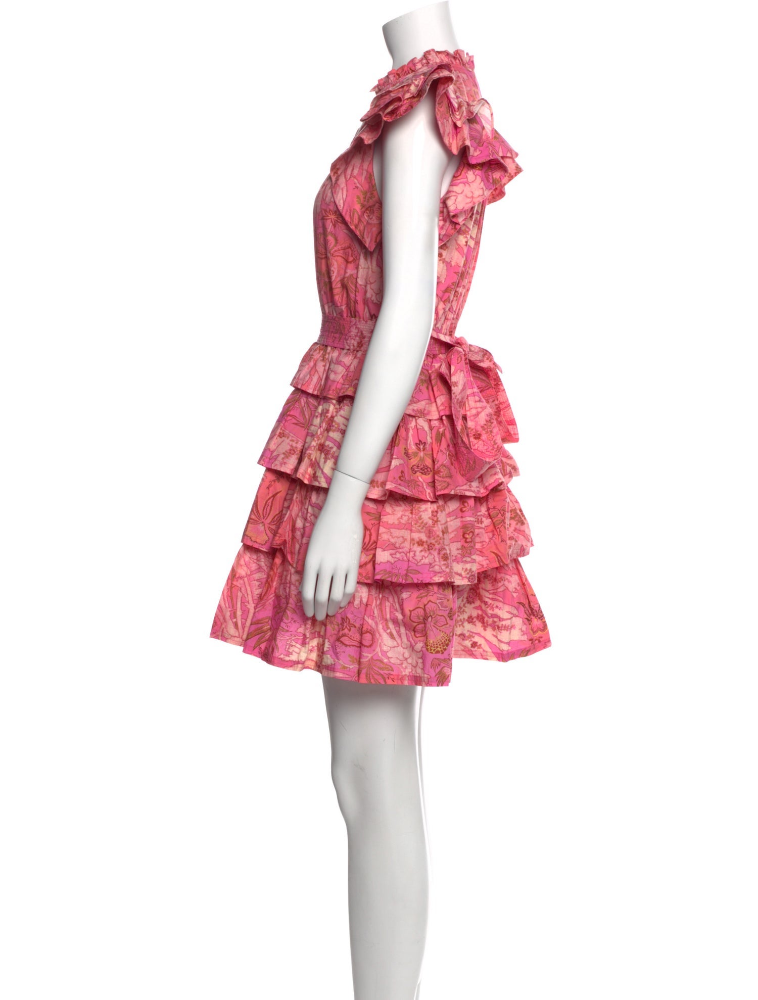 Ulla Johnson Floral Print Mini Dress