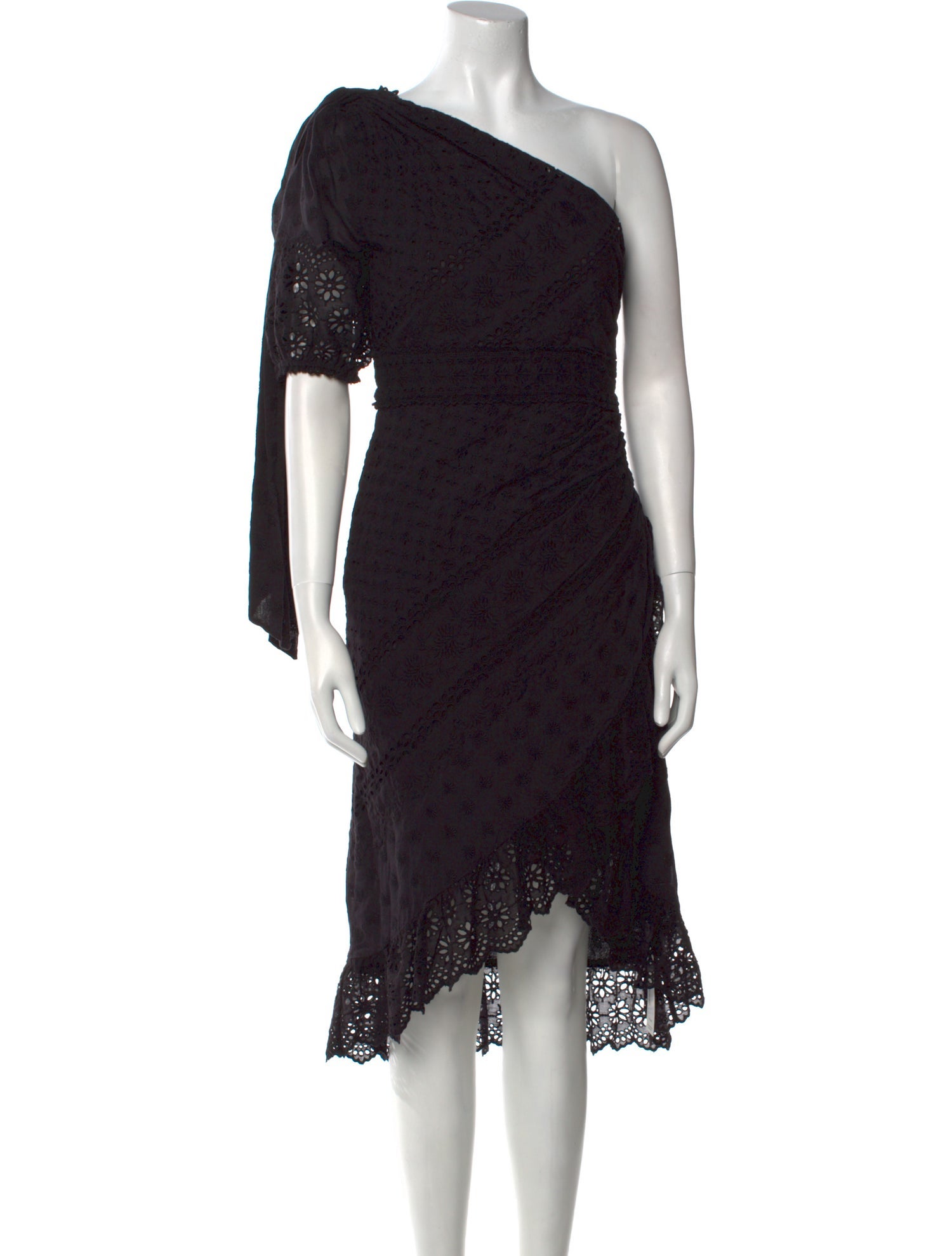 Ulla Johnson One-Shoulder Knee-Length Dress