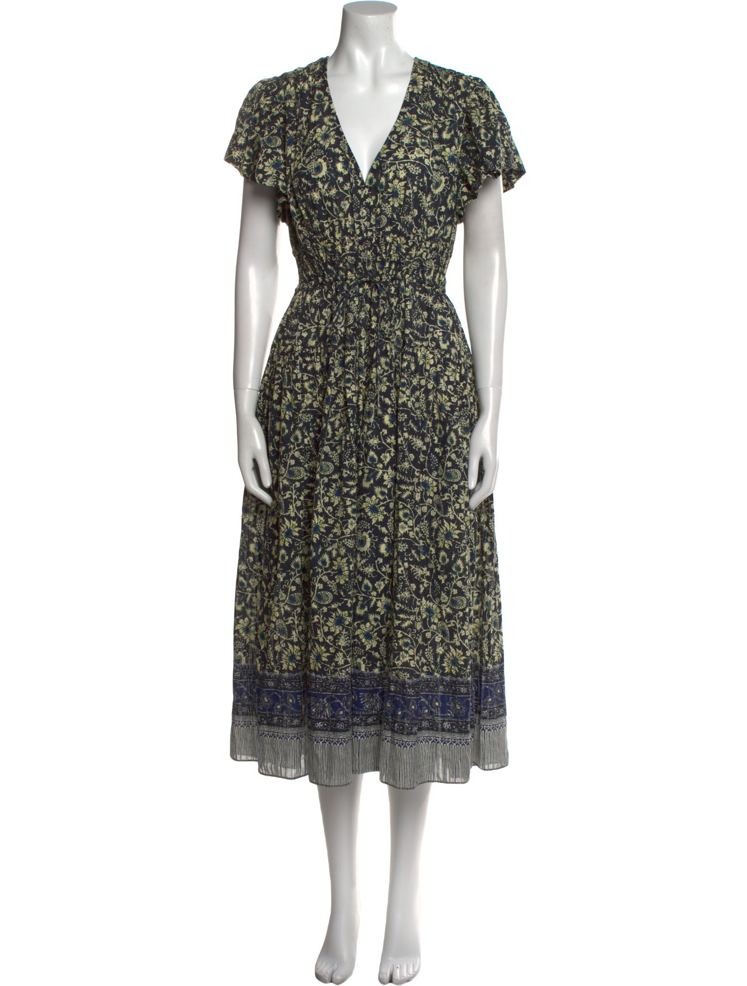 Ulla Johnson Floral Print Long Dress