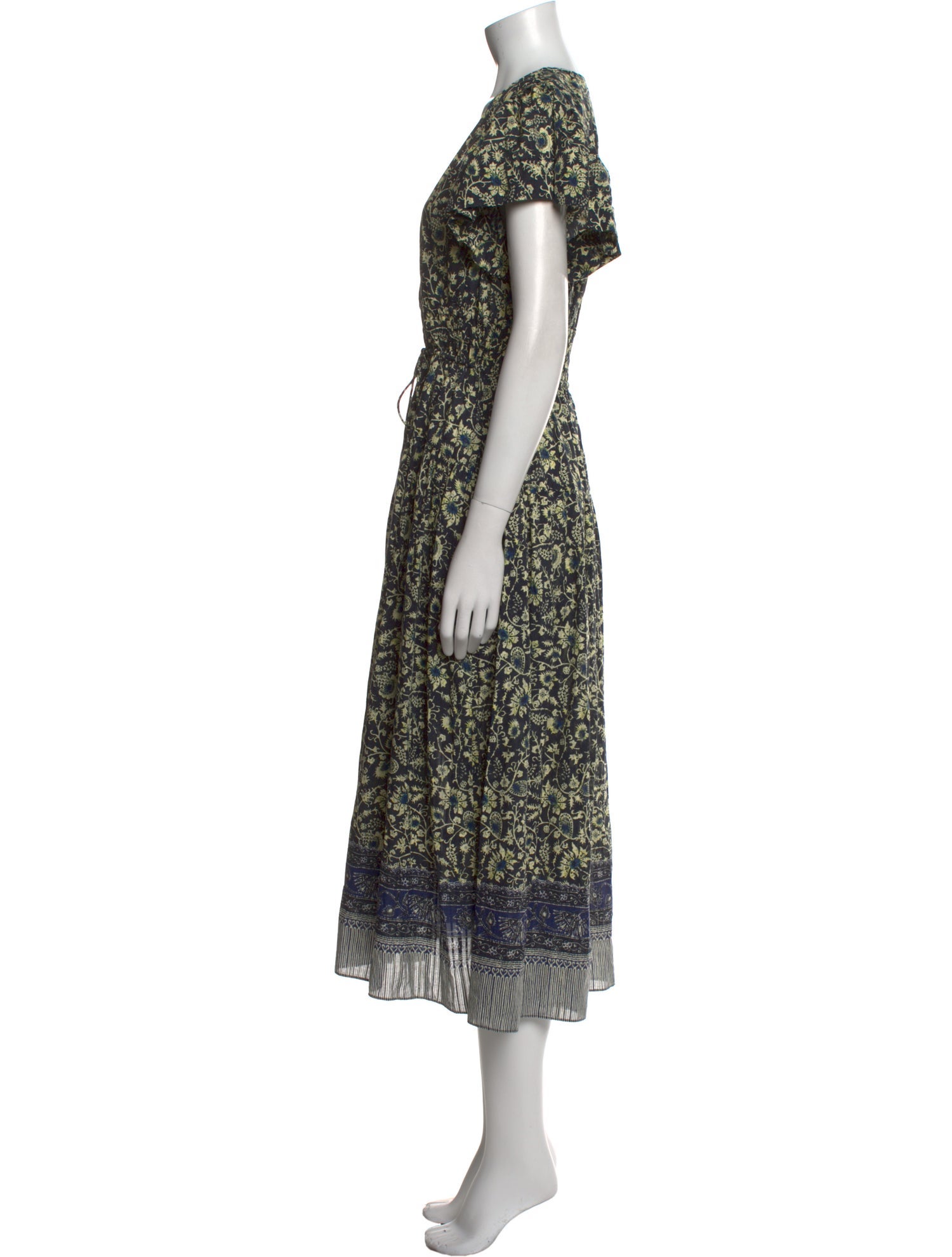 Ulla Johnson Floral Print Long Dress