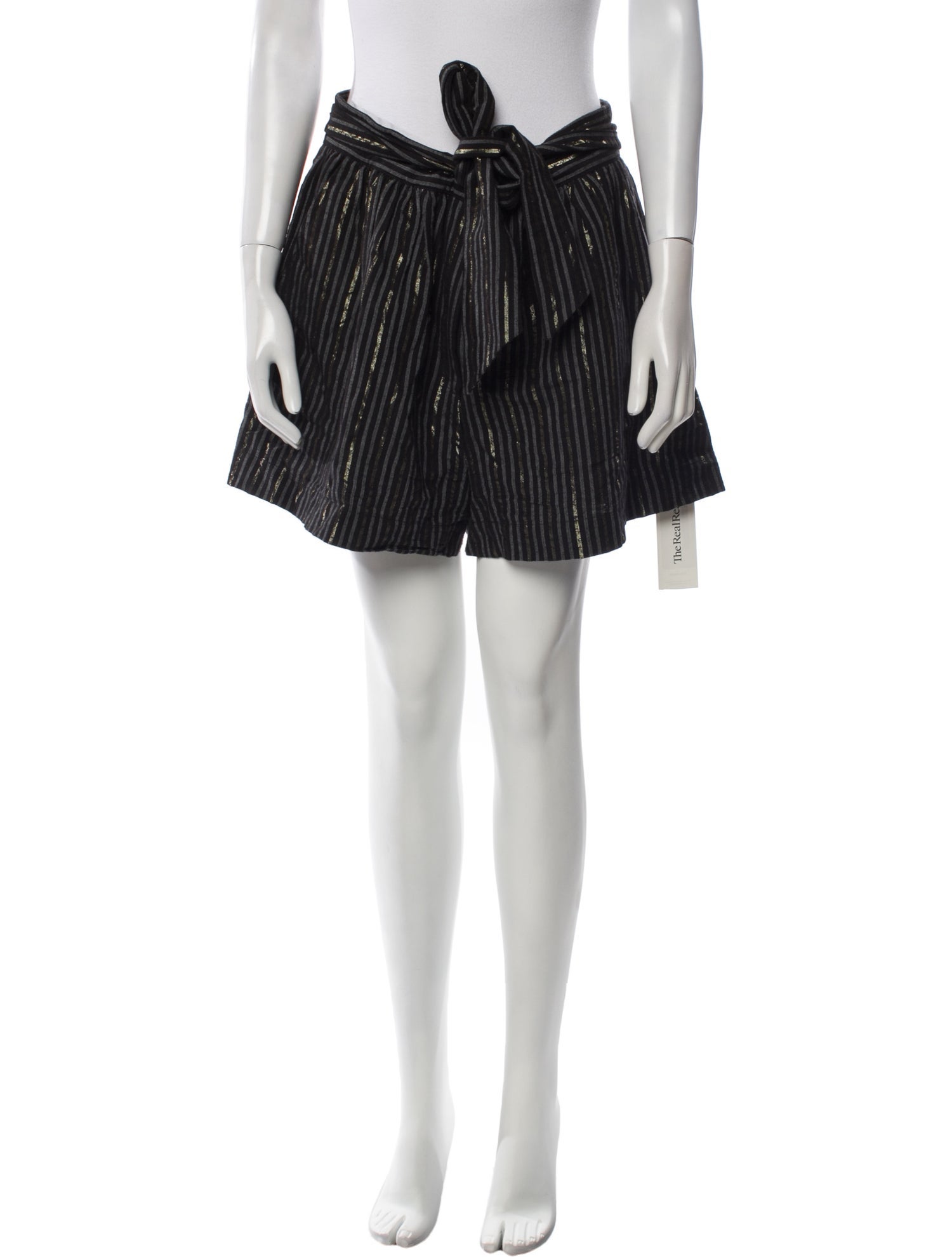 Ulla Johnson Striped Knee-Length Shorts