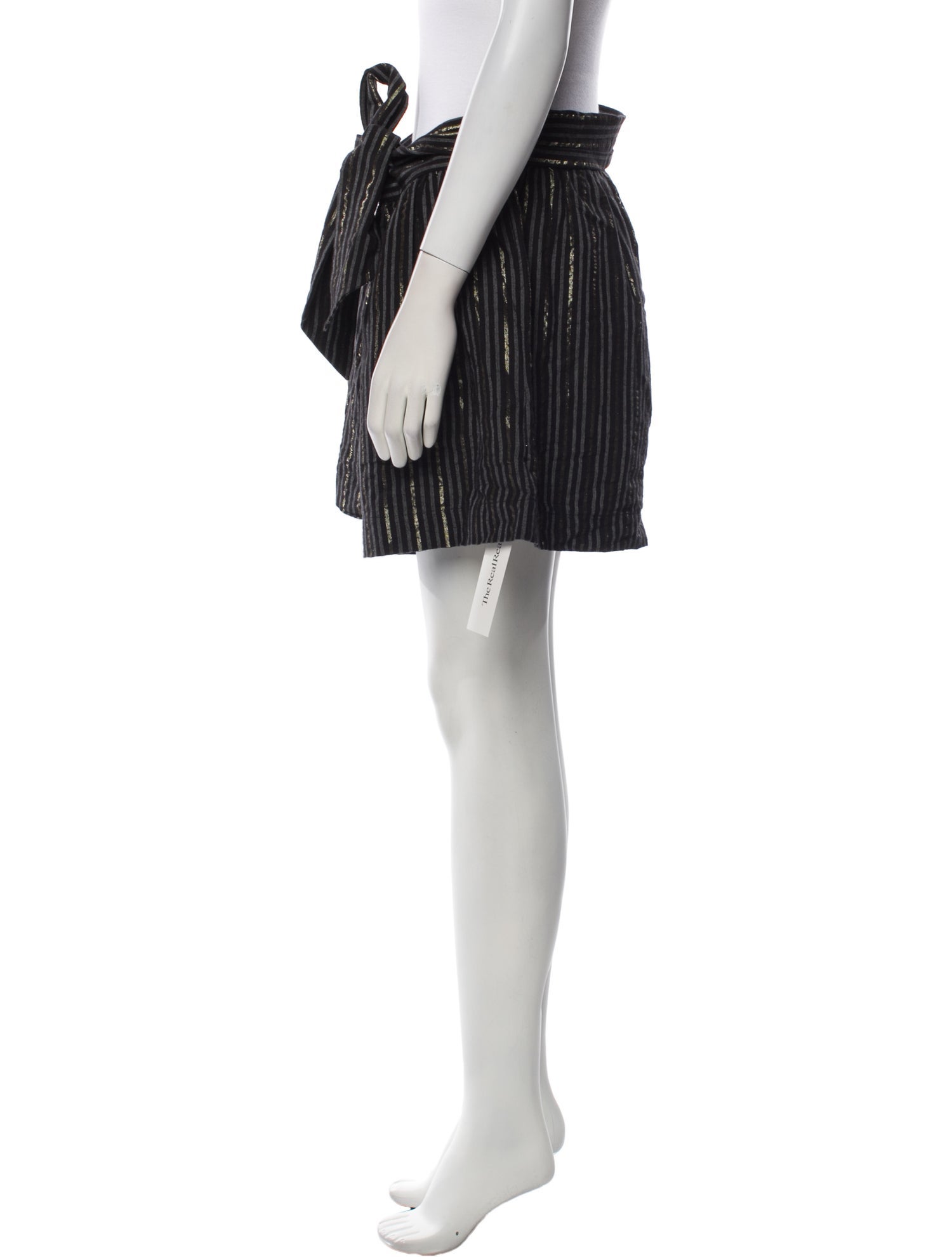 Ulla Johnson Striped Knee-Length Shorts