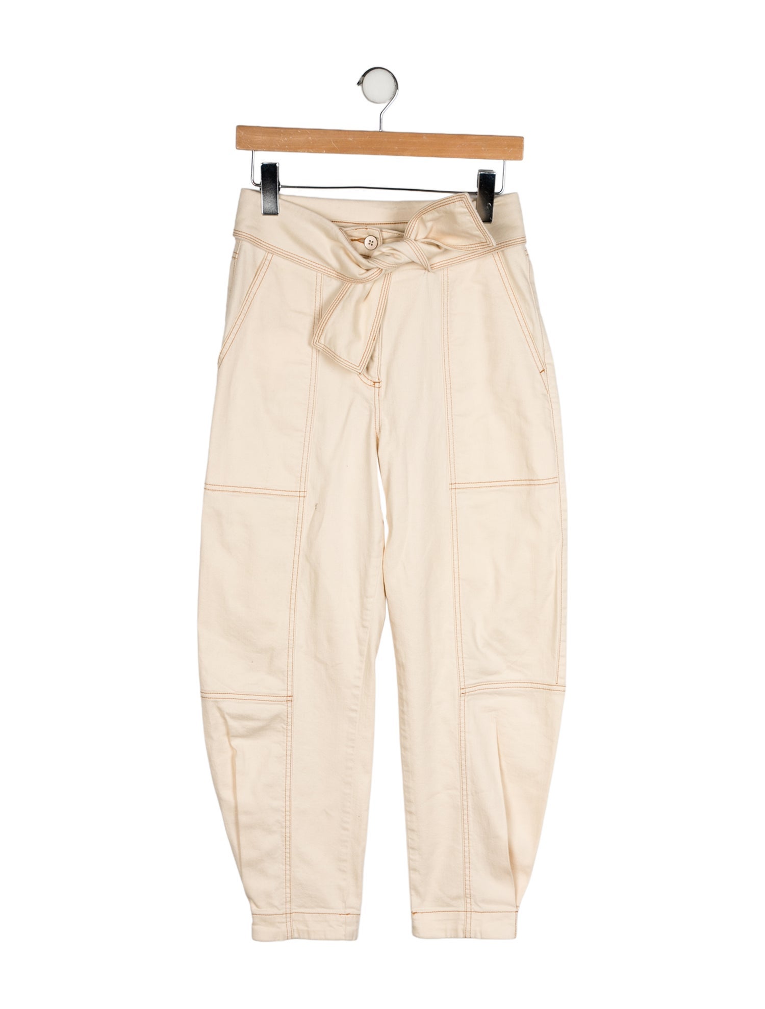 Ulla Johnson High-Rise Straight Leg Jeans