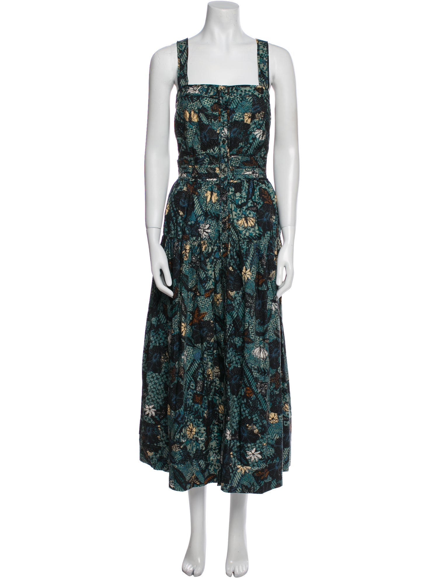 Ulla Johnson Floral Print Long Dress
