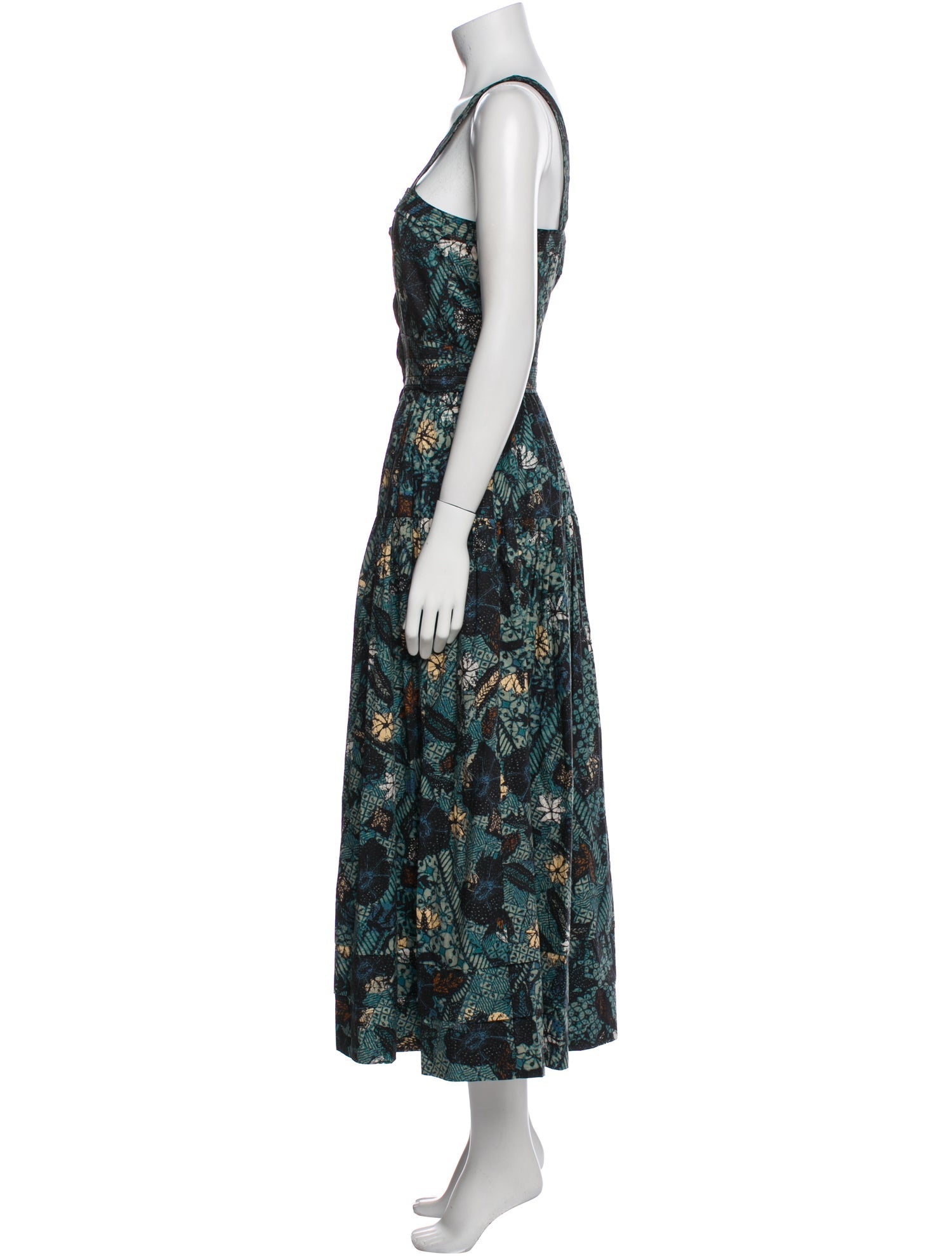 Ulla Johnson Floral Print Long Dress