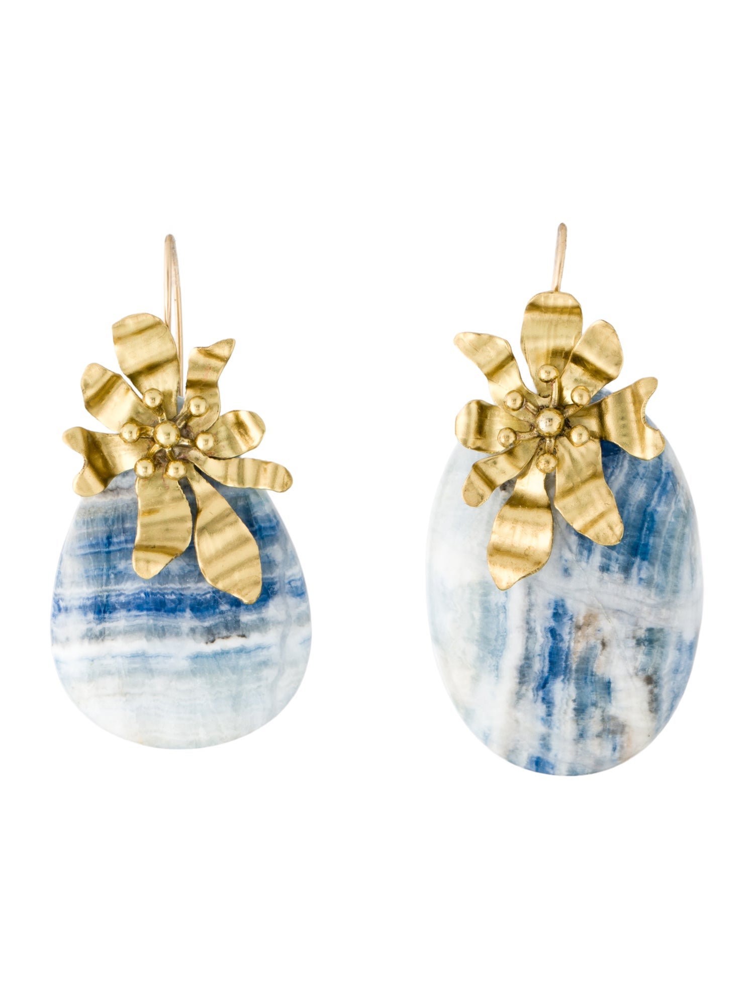Ulla Johnson Floret Multicolor Stone Drop Earrings