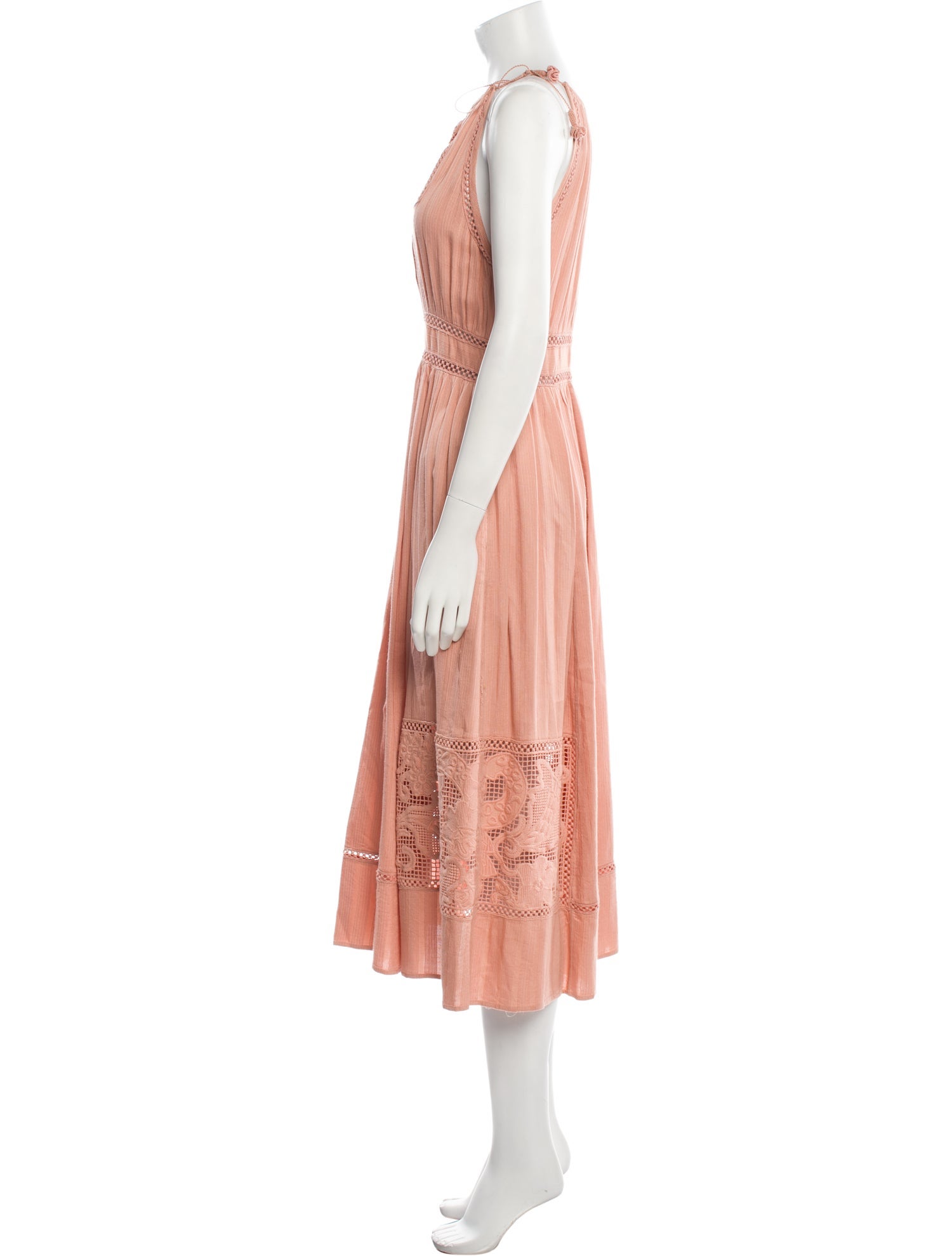 Ulla Johnson Halterneck Knee-Length Dress
