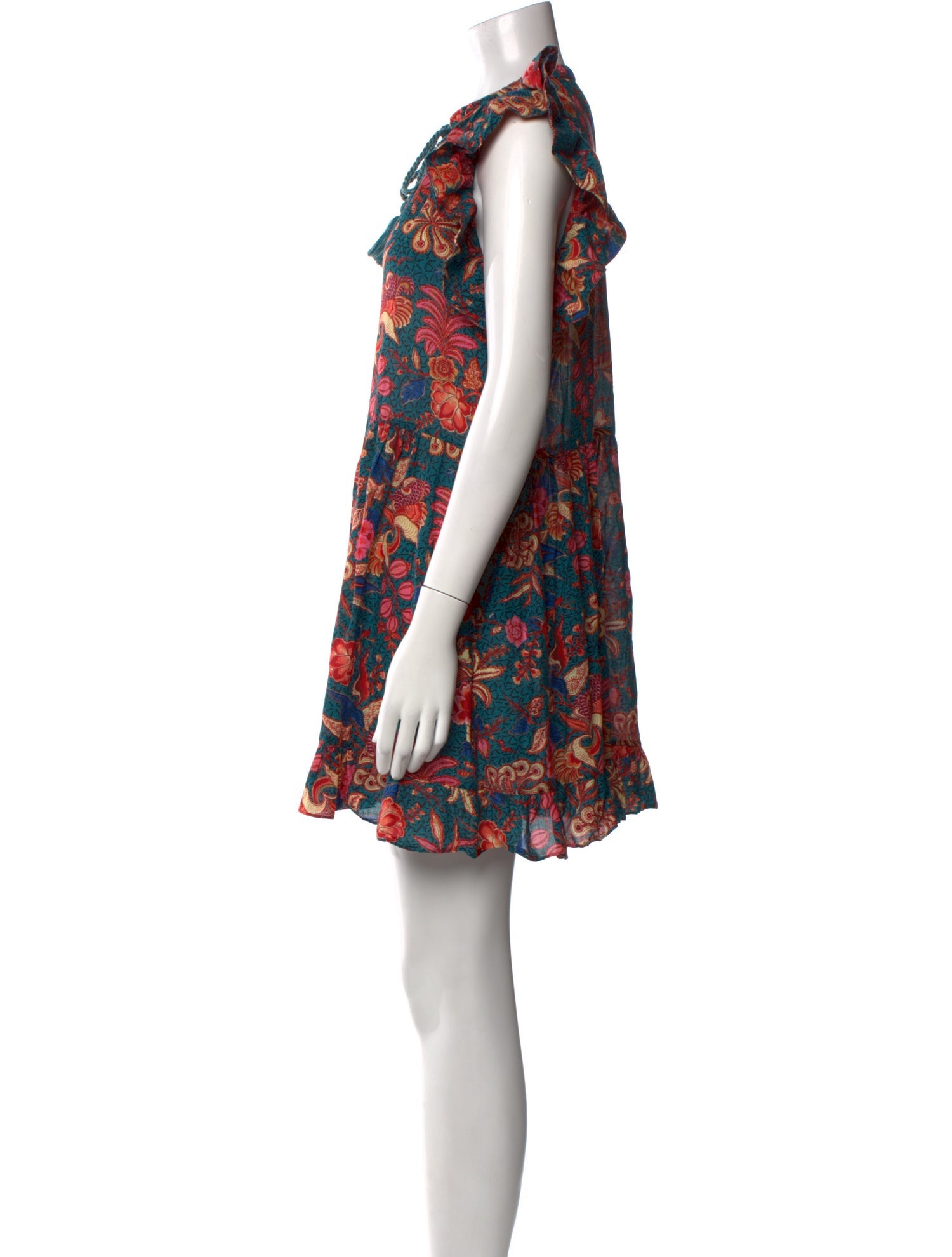 Ulla Johnson Floral Print Mini Dress