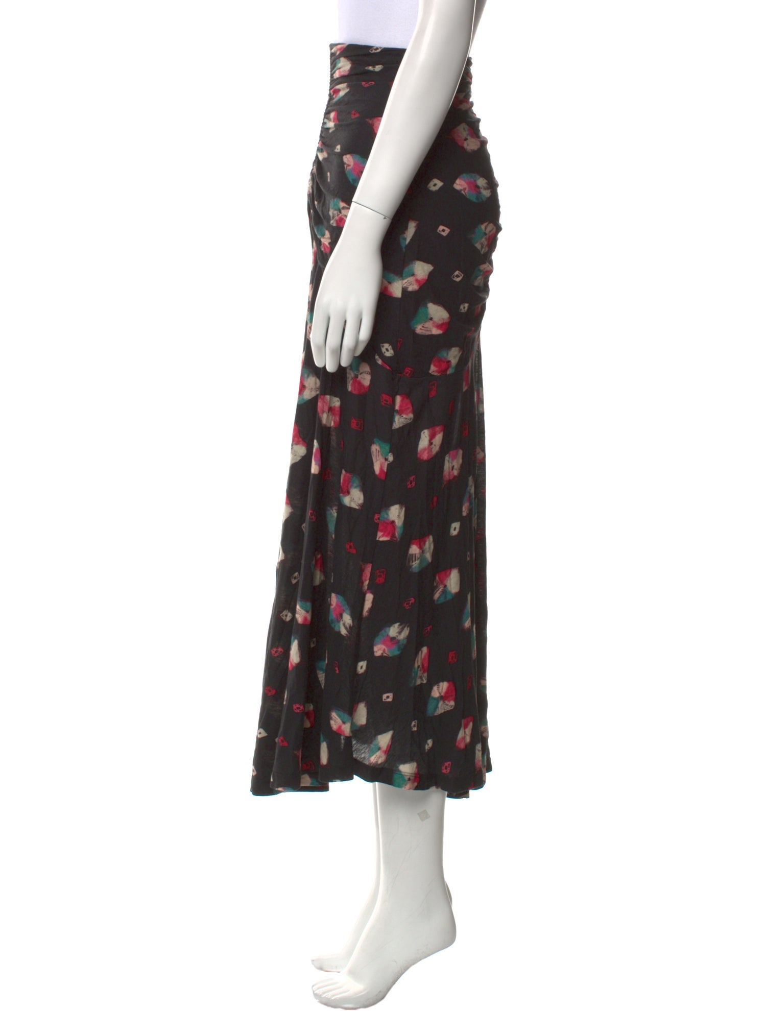 Ulla Johnson Printed Midi Length Skirt