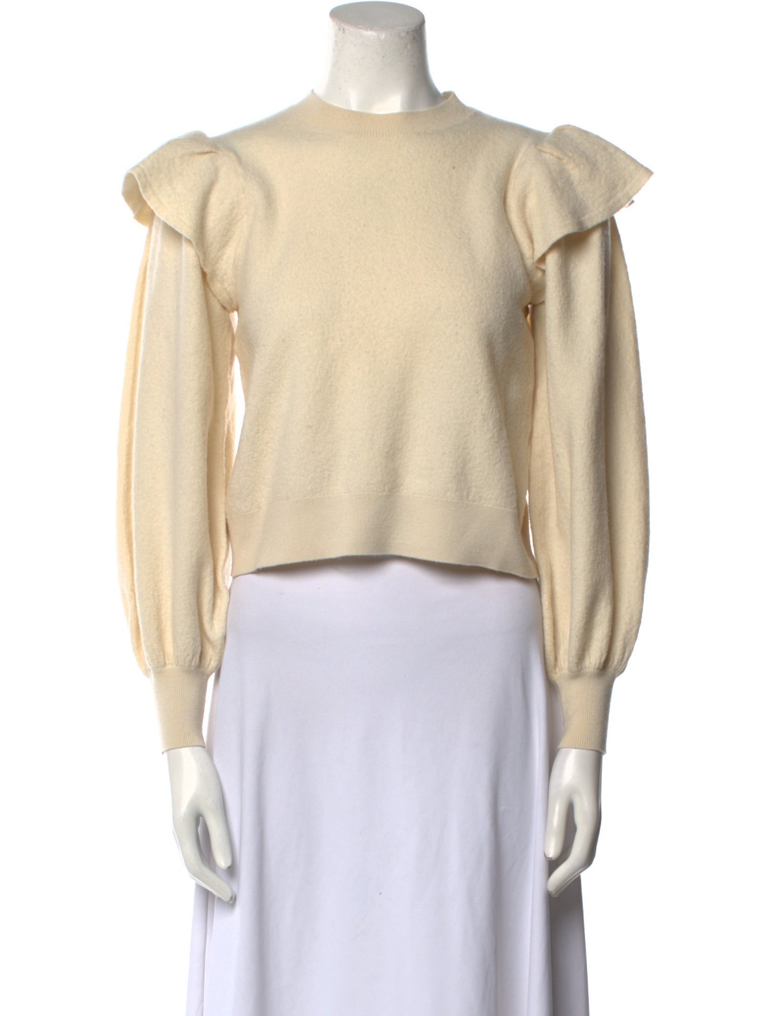 Ulla Johnson Merino Wool Crew Neck Sweater