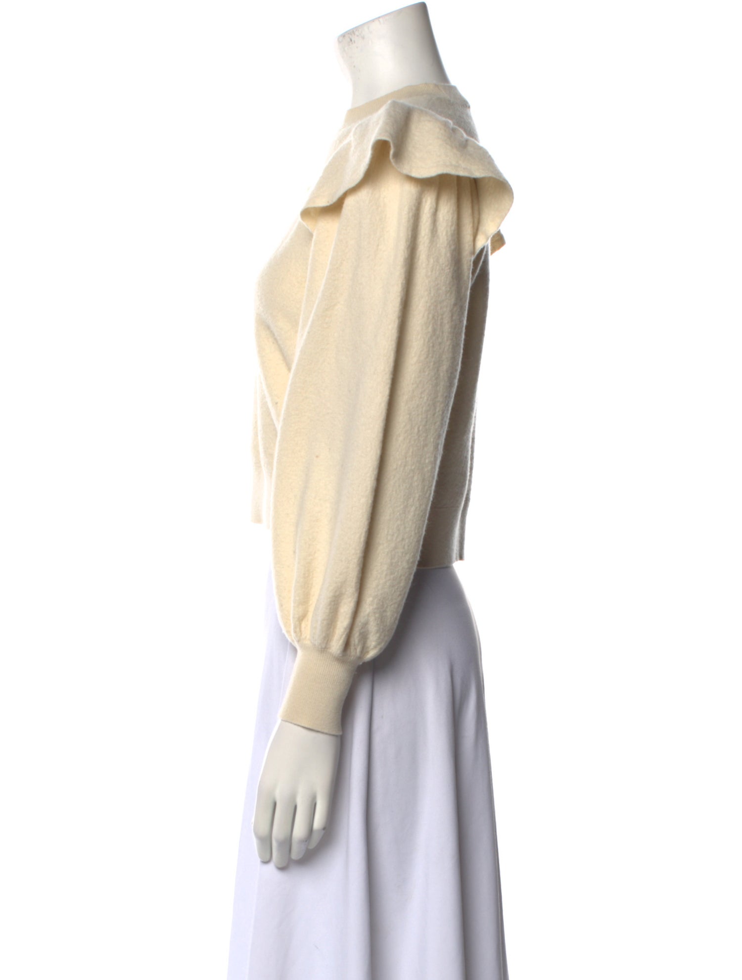 Ulla Johnson Merino Wool Crew Neck Sweater