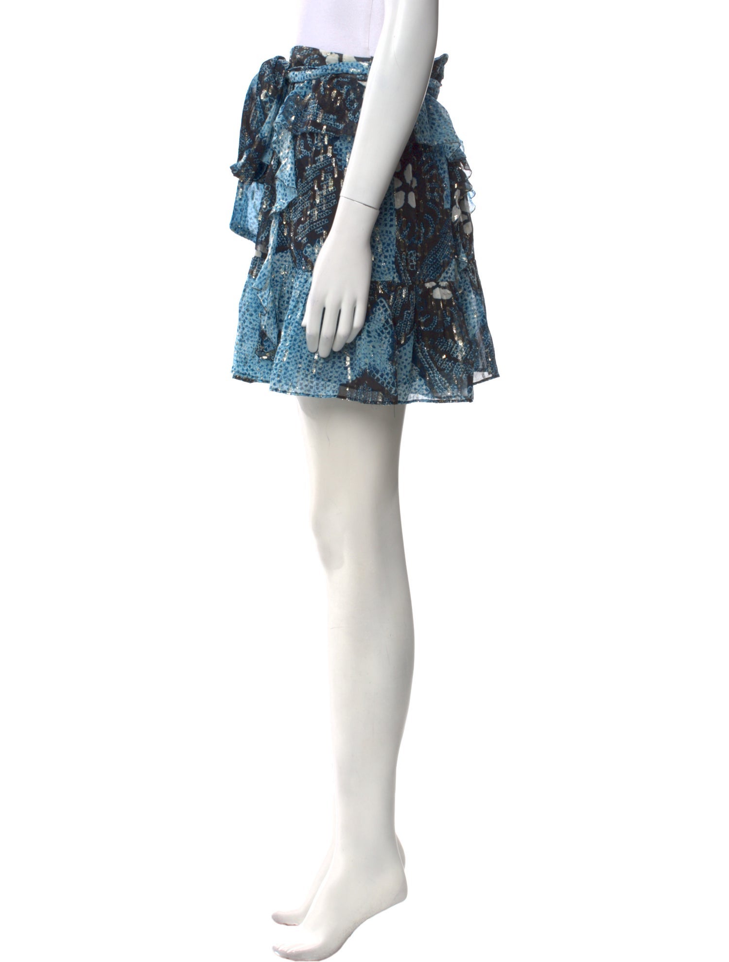 Ulla Johnson Silk Mini Skirt