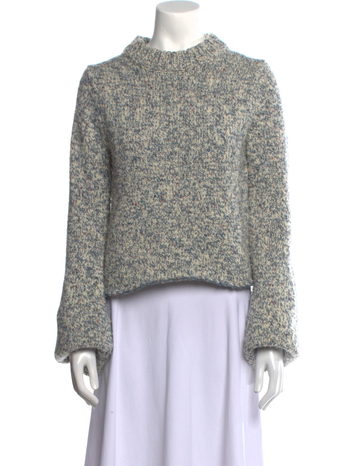 Ulla Johnson Wool Mock Neck Sweater