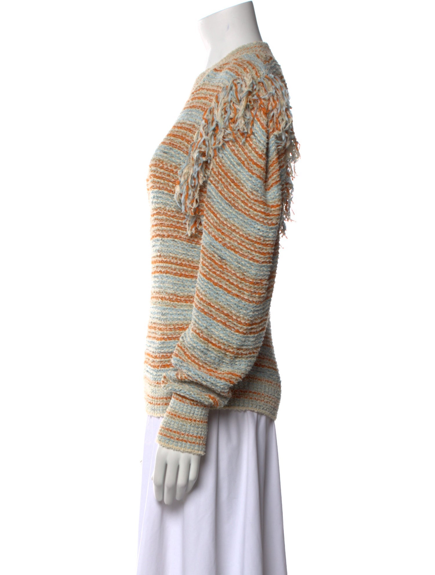 Ulla Johnson Striped Crew Neck Sweater