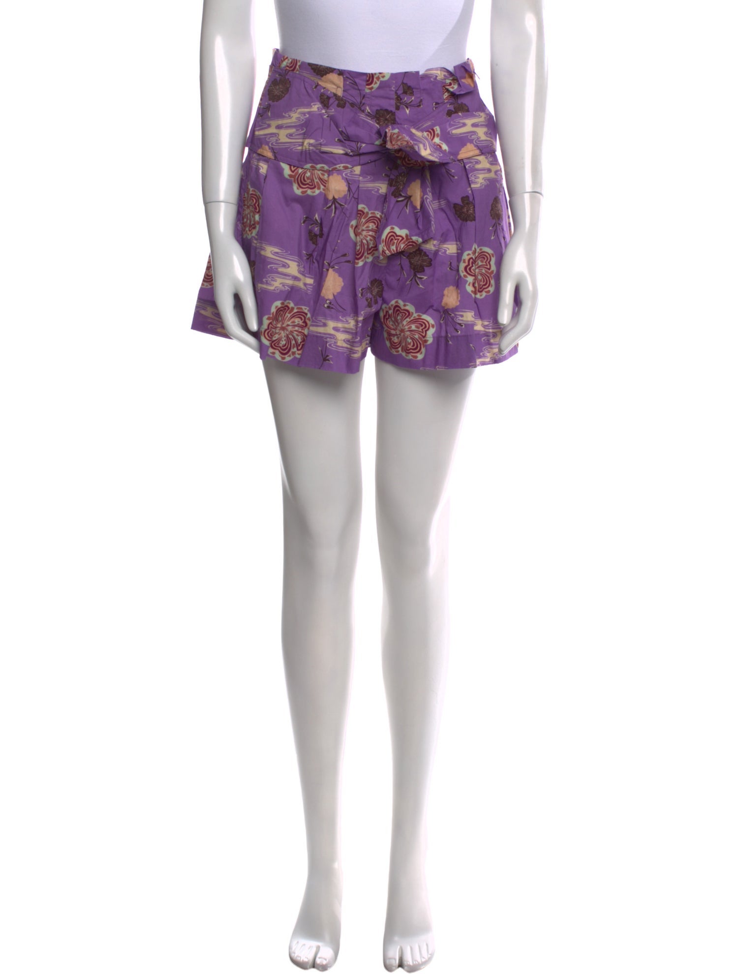Ulla Johnson Printed Mini Shorts