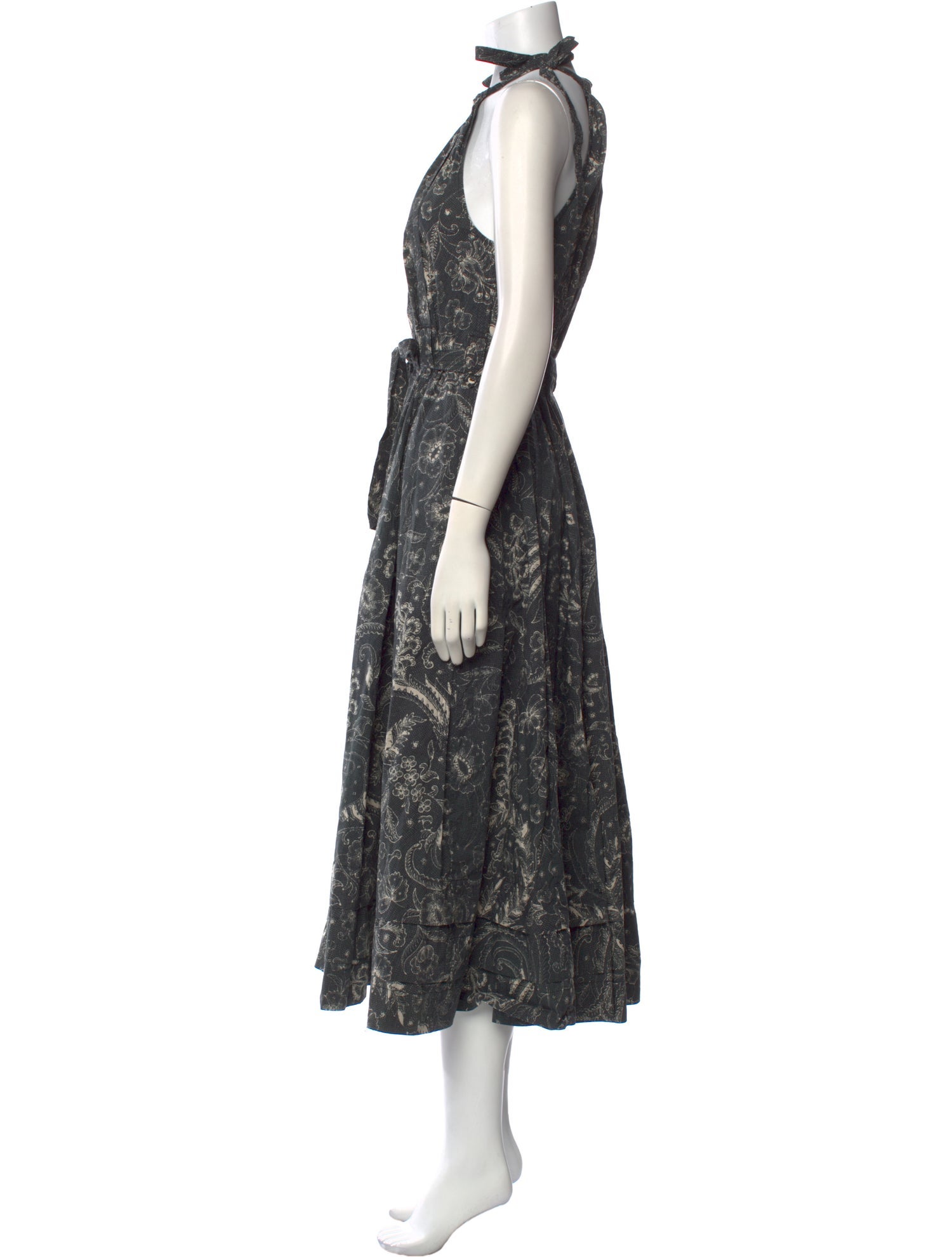 Ulla Johnson Paisley Print Long Dress