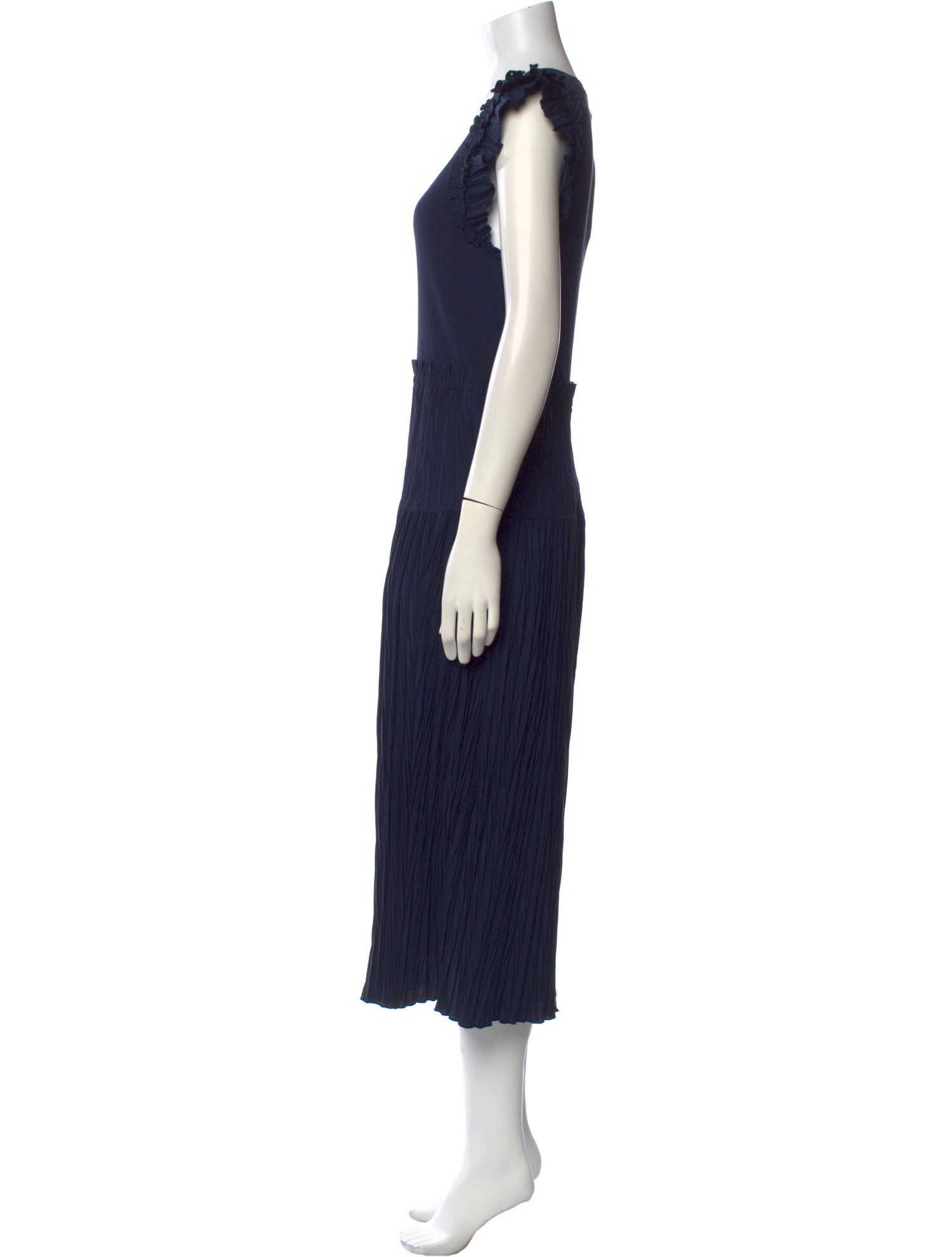 Ulla Johnson Scoop Neck Midi Length Dress w/ Tags