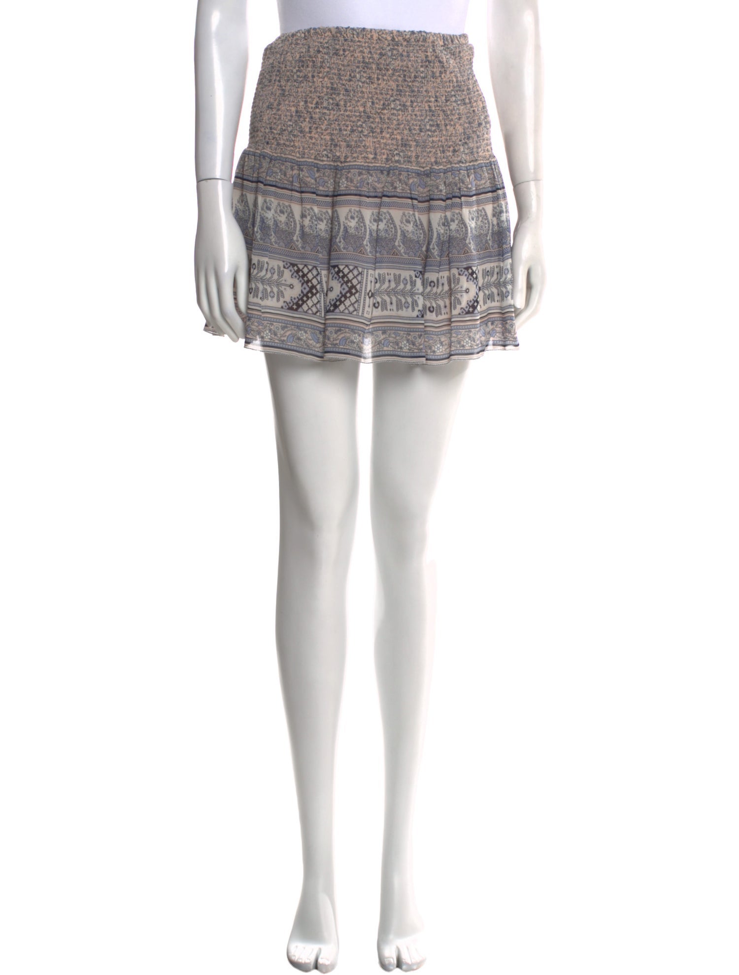Ulla Johnson Silk Mini Skirt