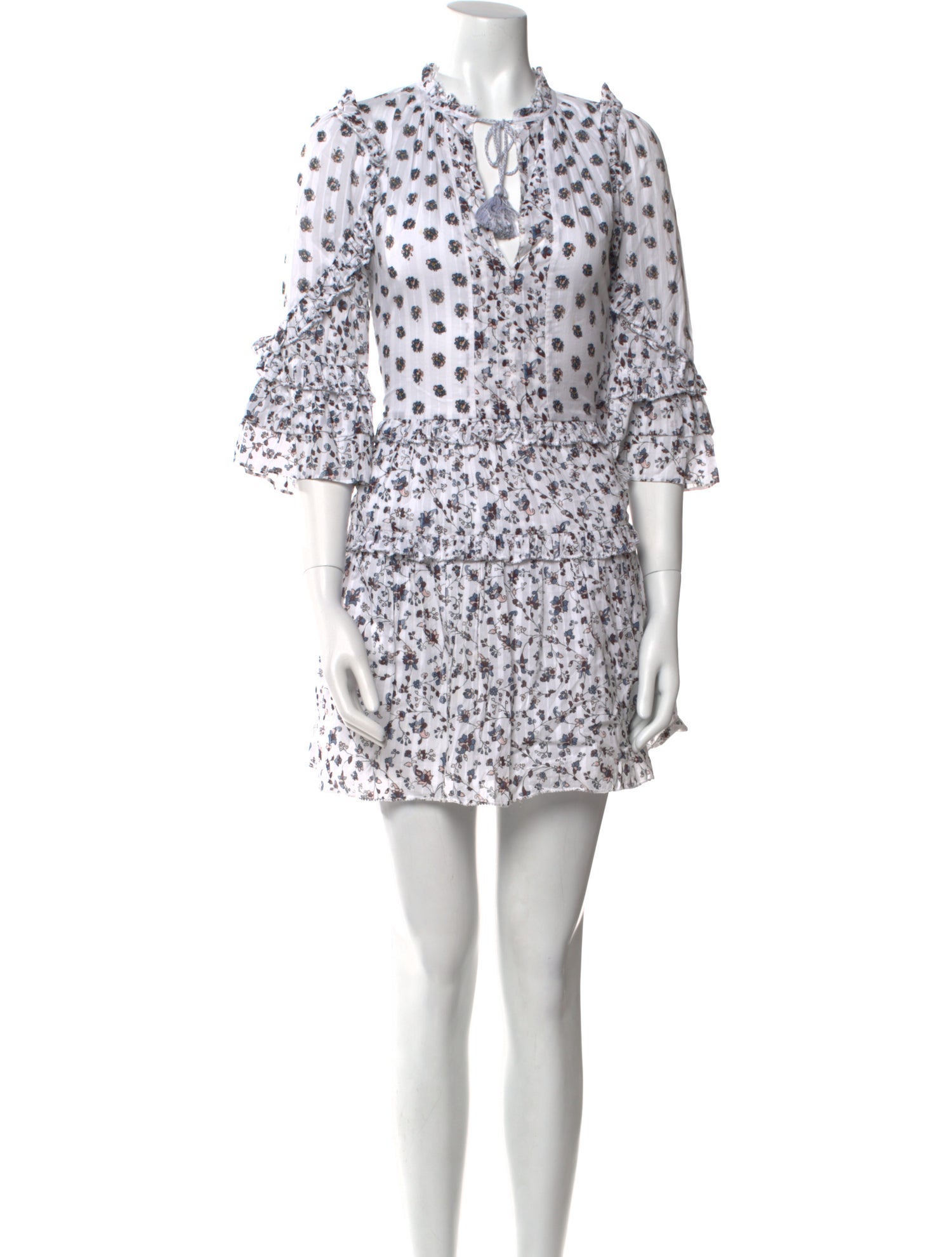 Ulla Johnson Floral Print Mini Dress