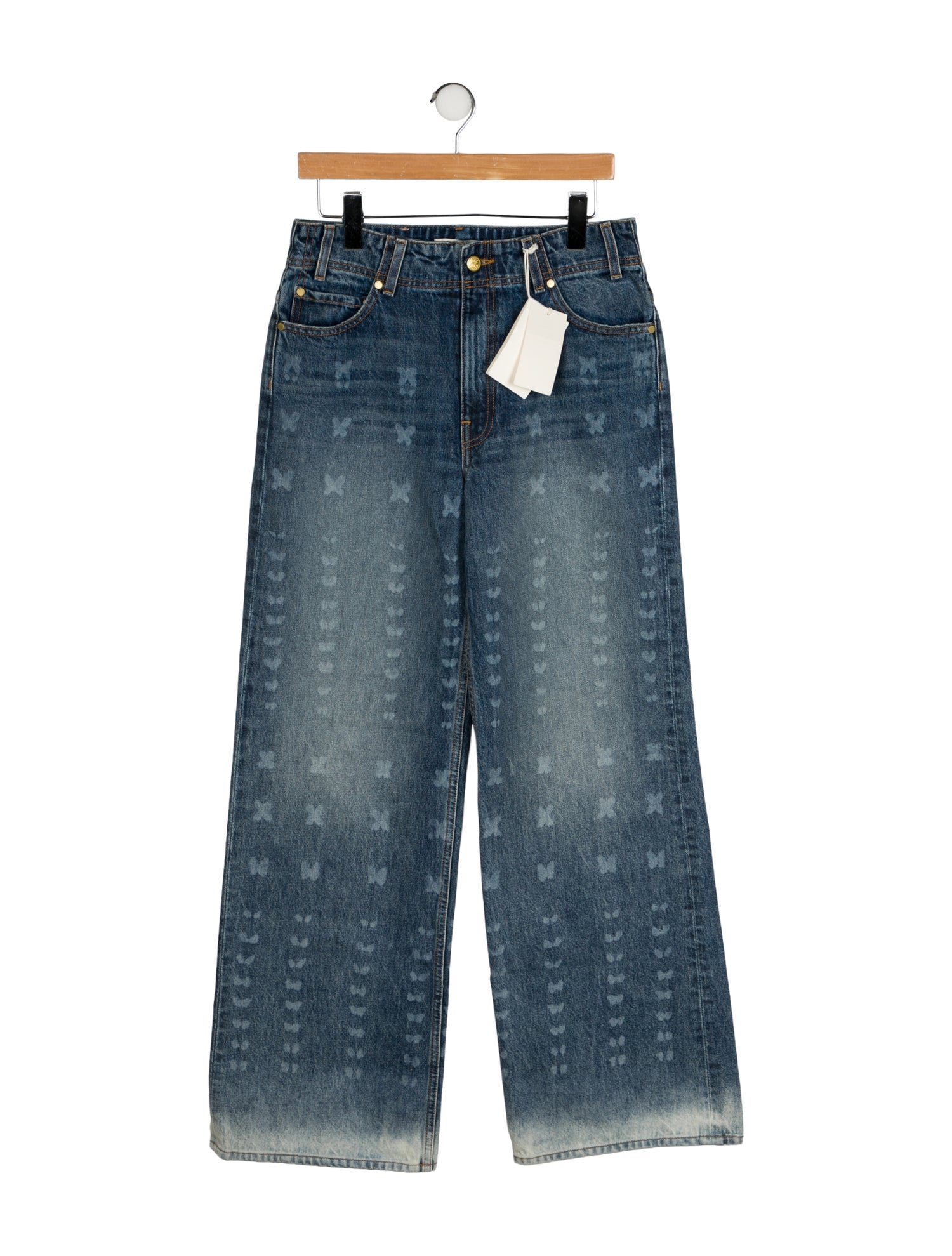 Ulla Johnson High-Rise Wide Leg Jeans w/ Tags