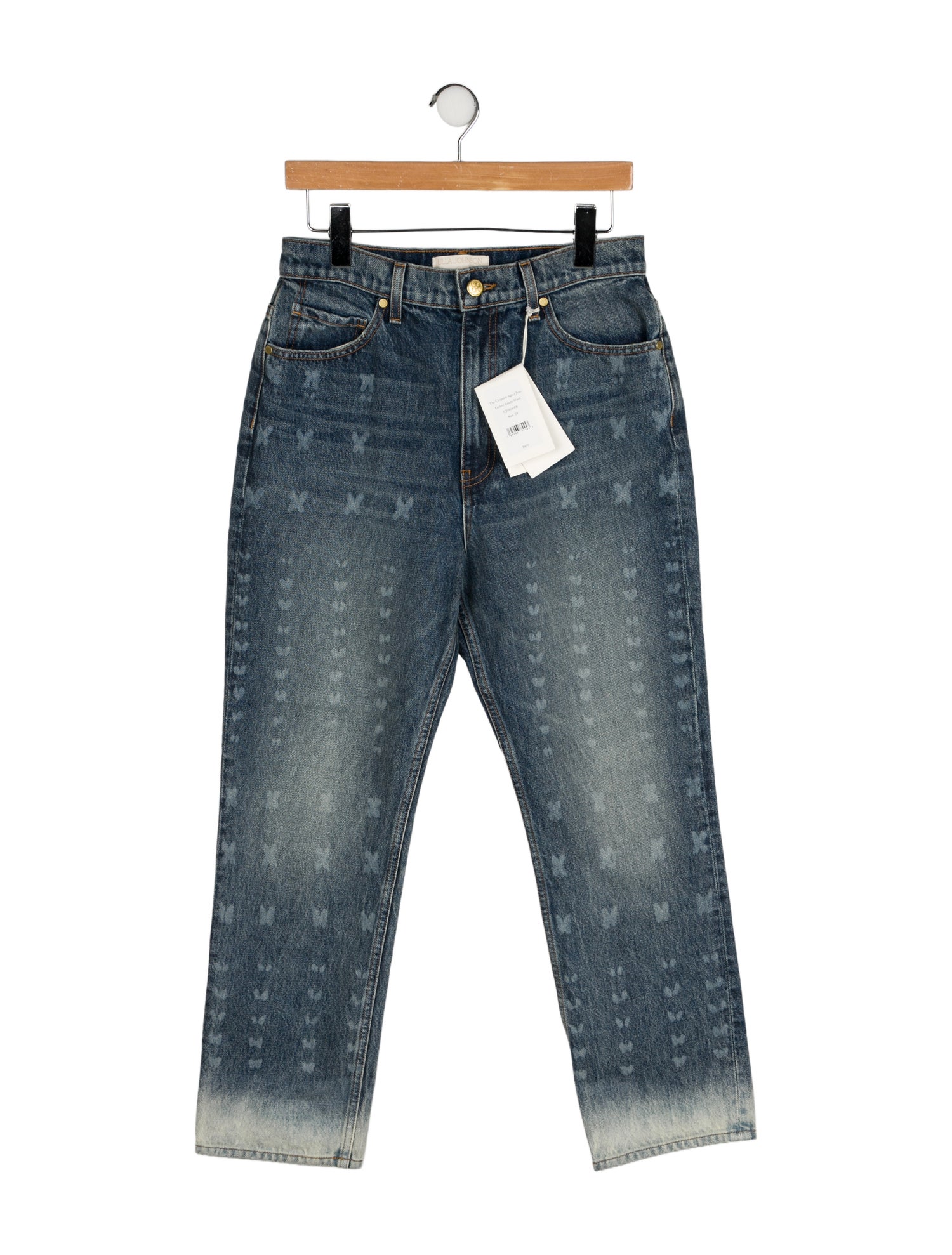 Ulla Johnson High-Rise Straight Leg Jeans w/ Tags