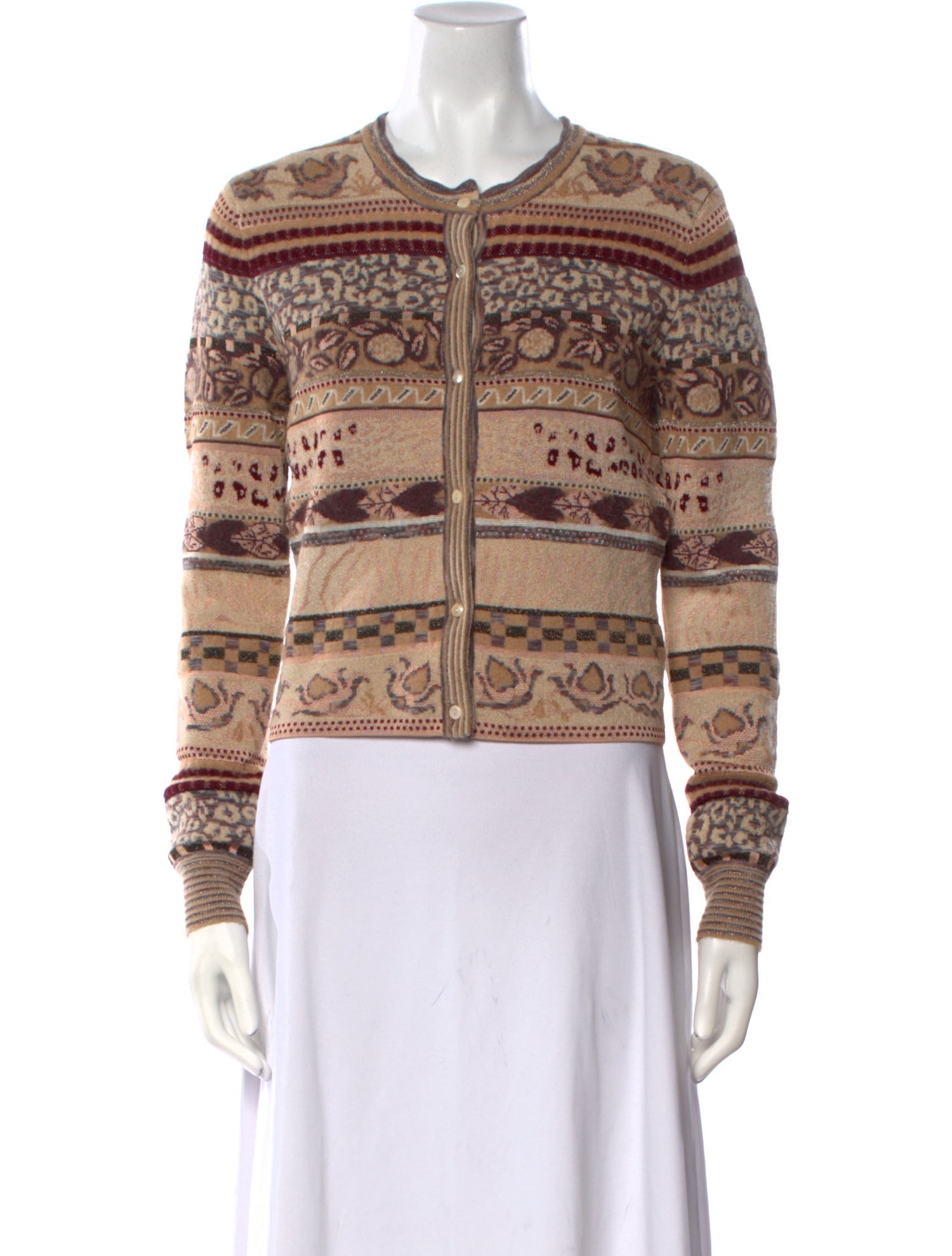 Ulla Johnson Wool Printed Sweater