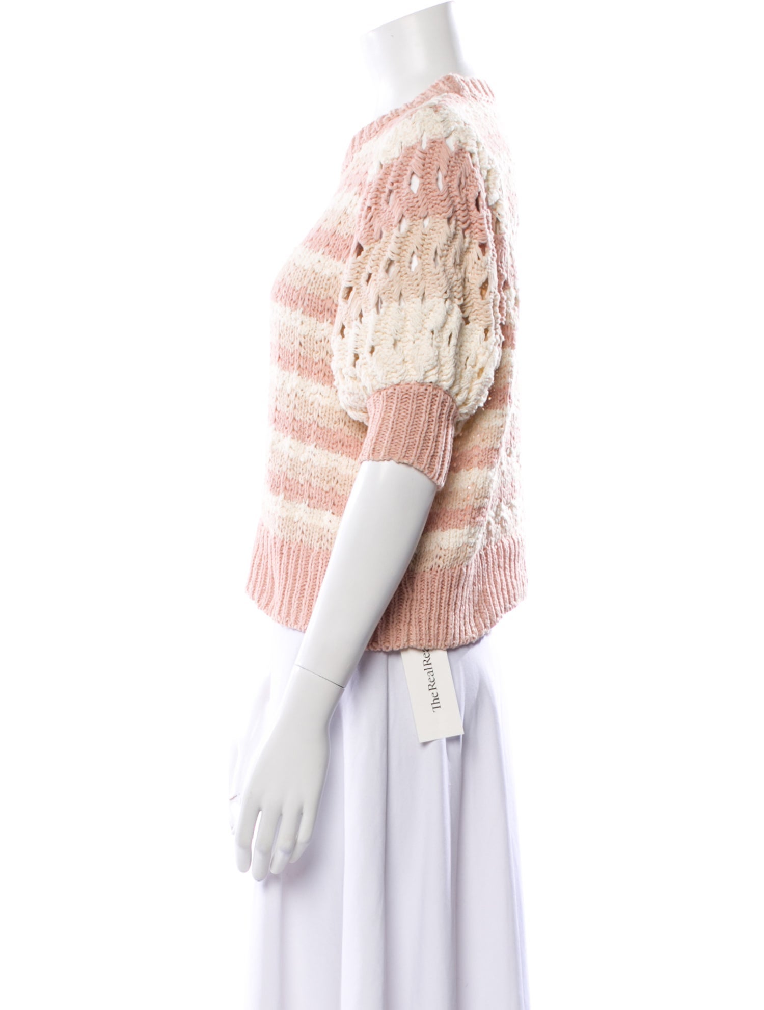 Ulla Johnson Striped Crew Neck Sweater