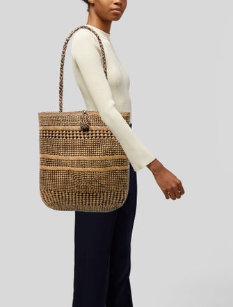 Ulla Johnson Raffia Bucket Bag