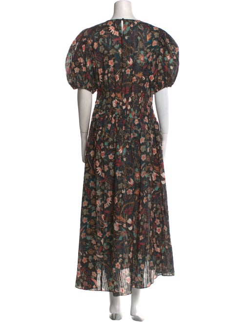 Ulla Johnson Floral Print Long Dress