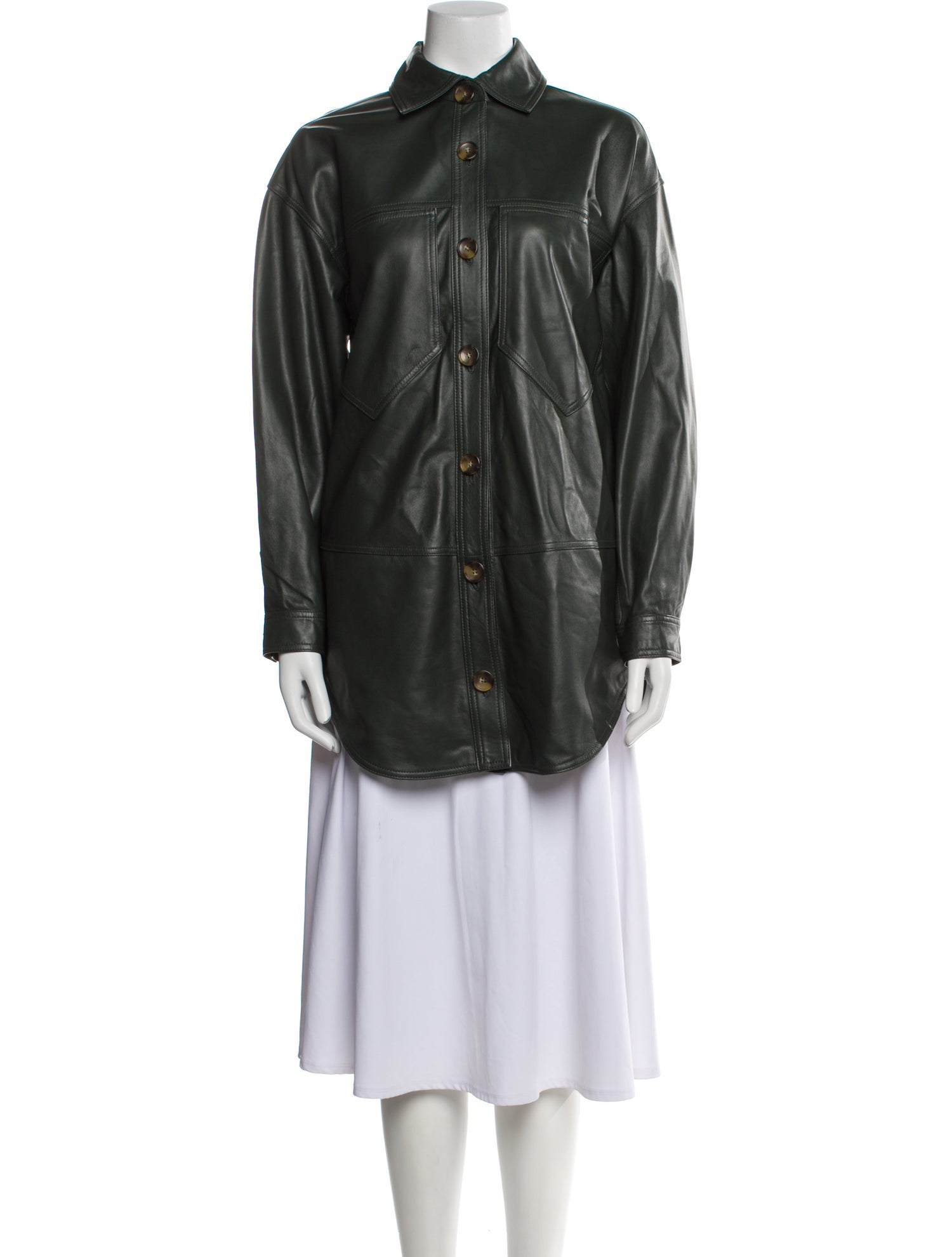 Ulla Johnson Leather Utility Jacket