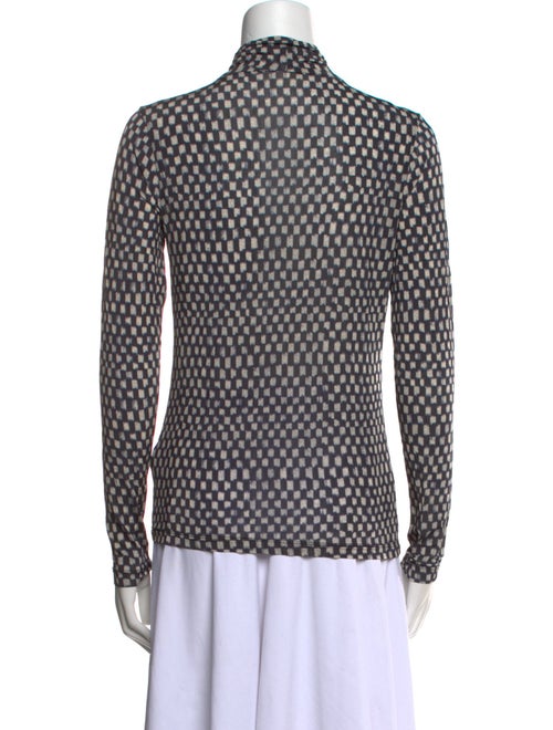 Ulla Johnson Printed Mock Neck Top