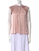 Ulla Johnson Tie Neck Sleeveless Blouse