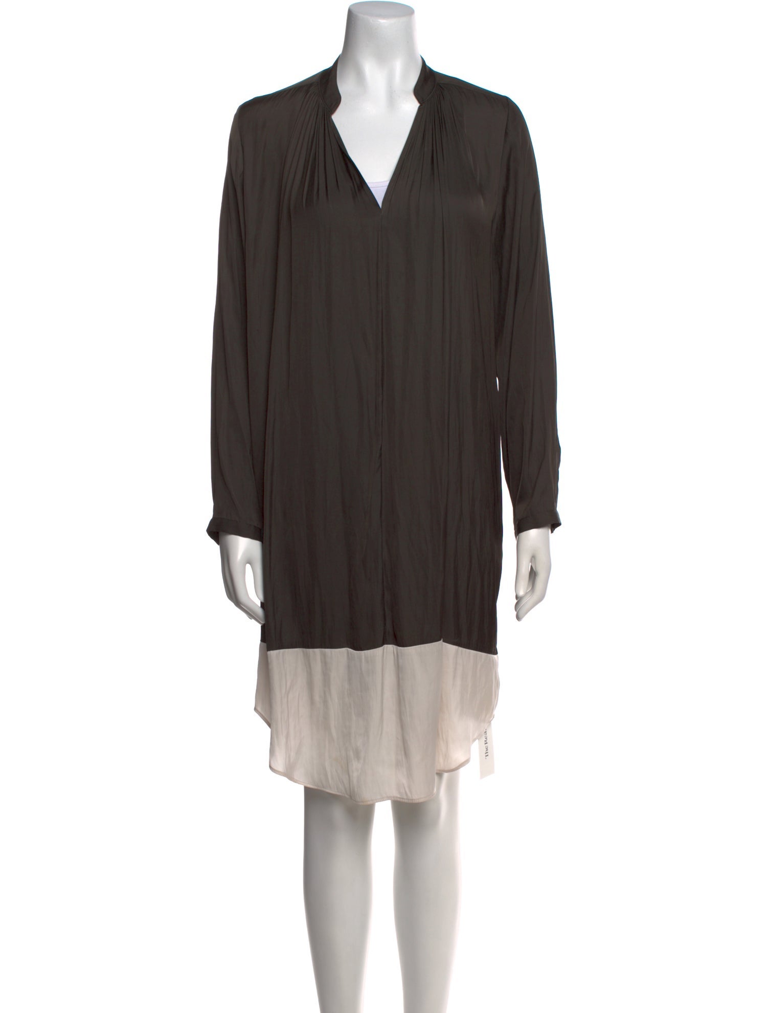 Ulla Johnson V-Neck Knee-Length Dress