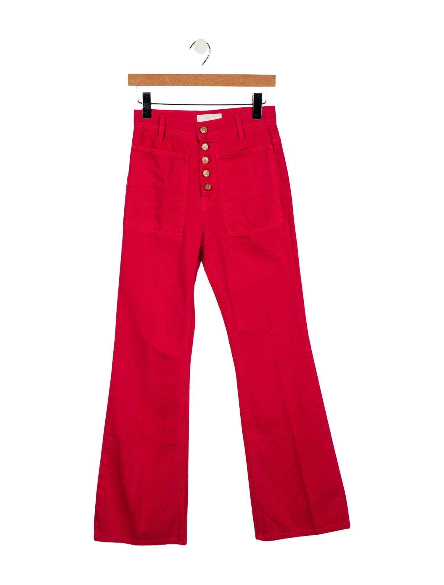 Ulla Johnson High-Rise Wide Leg Jeans