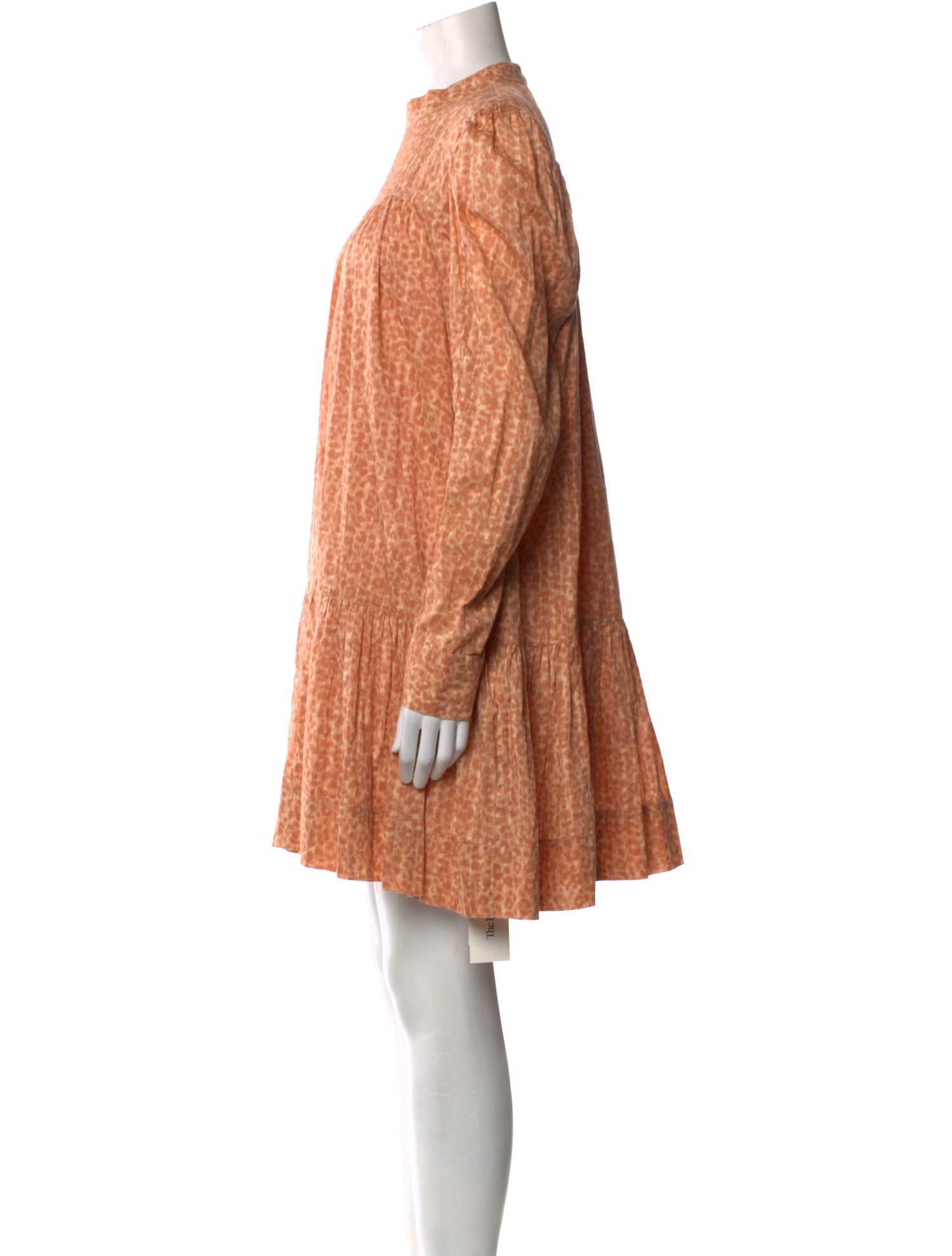 Ulla Johnson Mock Neck Mini Dress