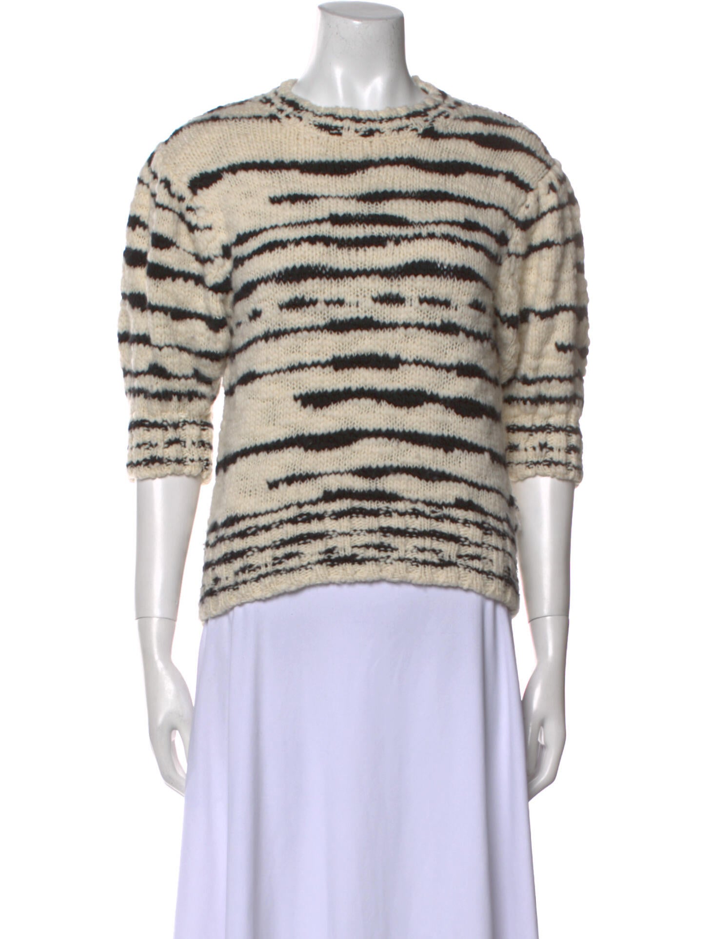 Ulla Johnson Merino Wool Printed Sweater