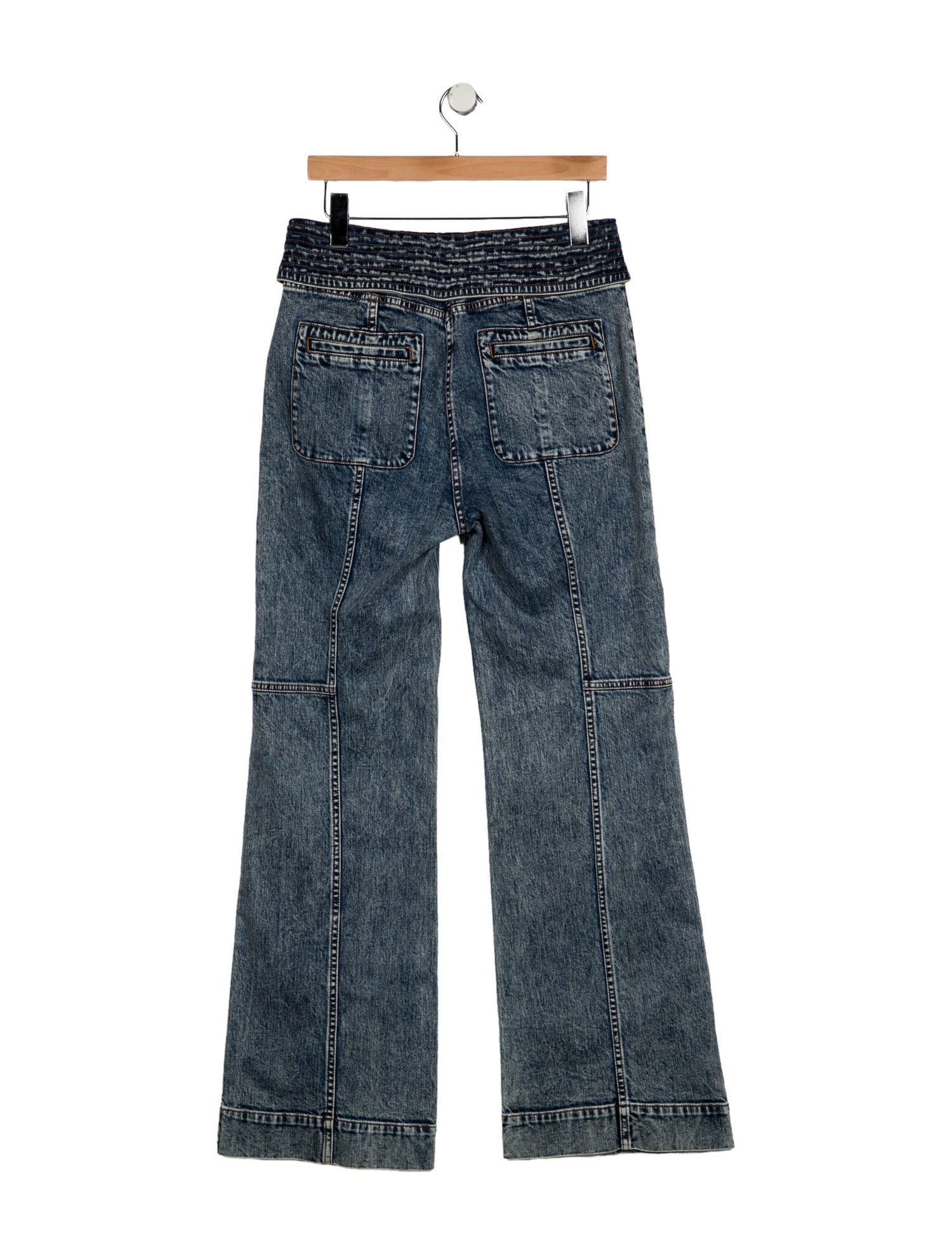 Ulla Johnson High-Rise Wide Leg Jeans