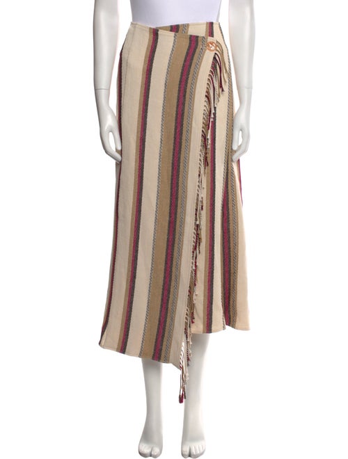 Ulla Johnson Linen Midi Length Skirt