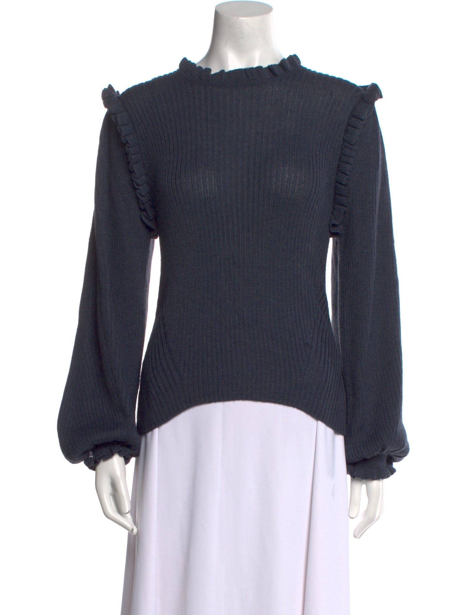 Ulla Johnson Bamboo Mock Neck Sweater