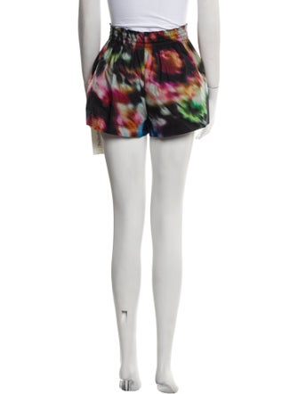 Ulla Johnson Tie-Dye Print Mini Shorts